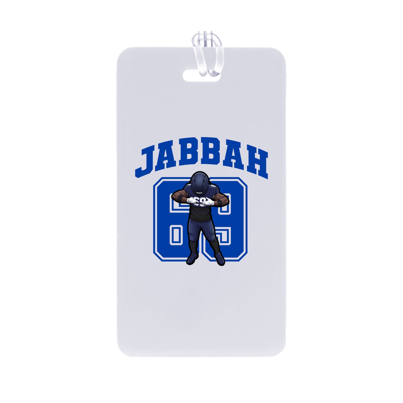 Bag Tag — Number in Classic