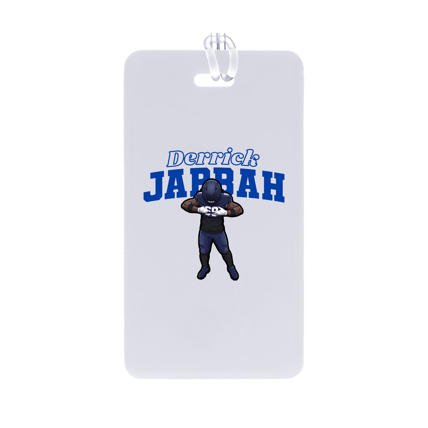 Bag Tag — Name Arch in Classic