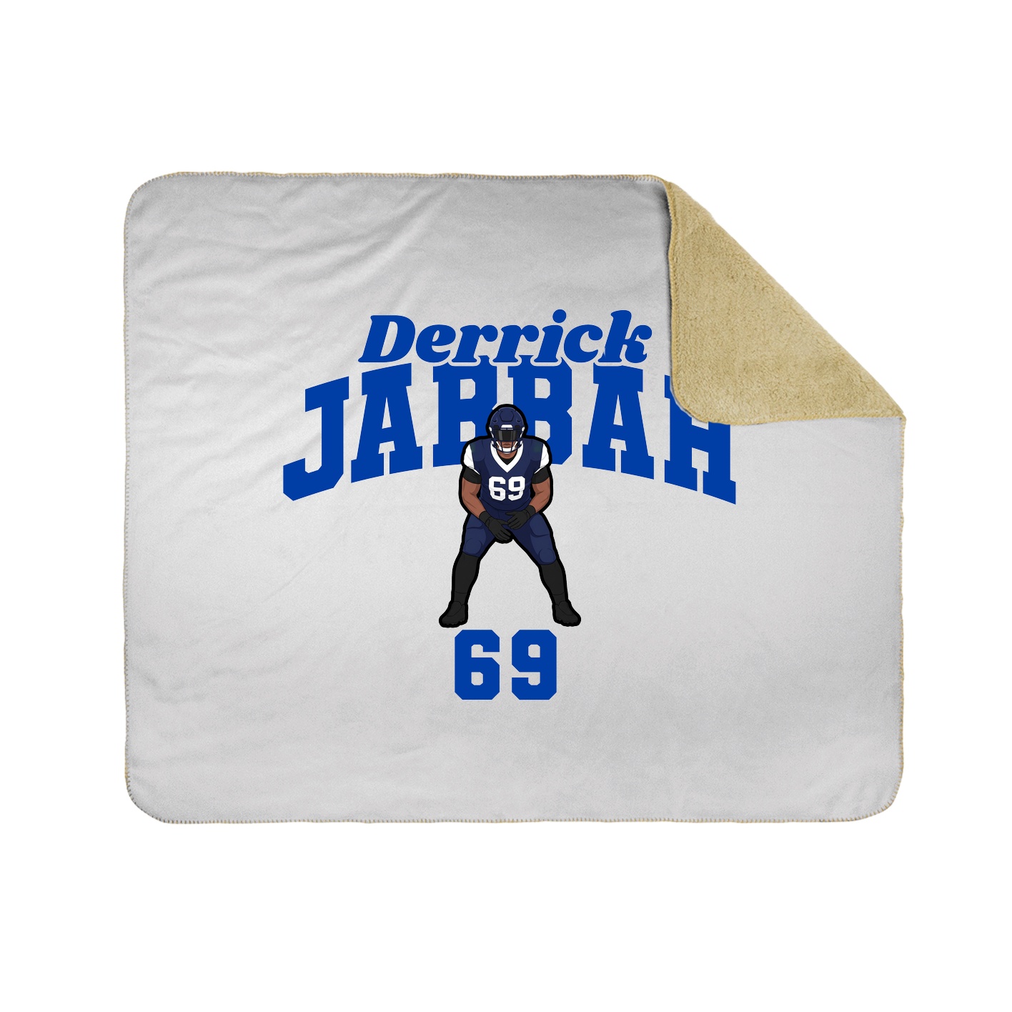 Throw Blanket — Signature Arch in White