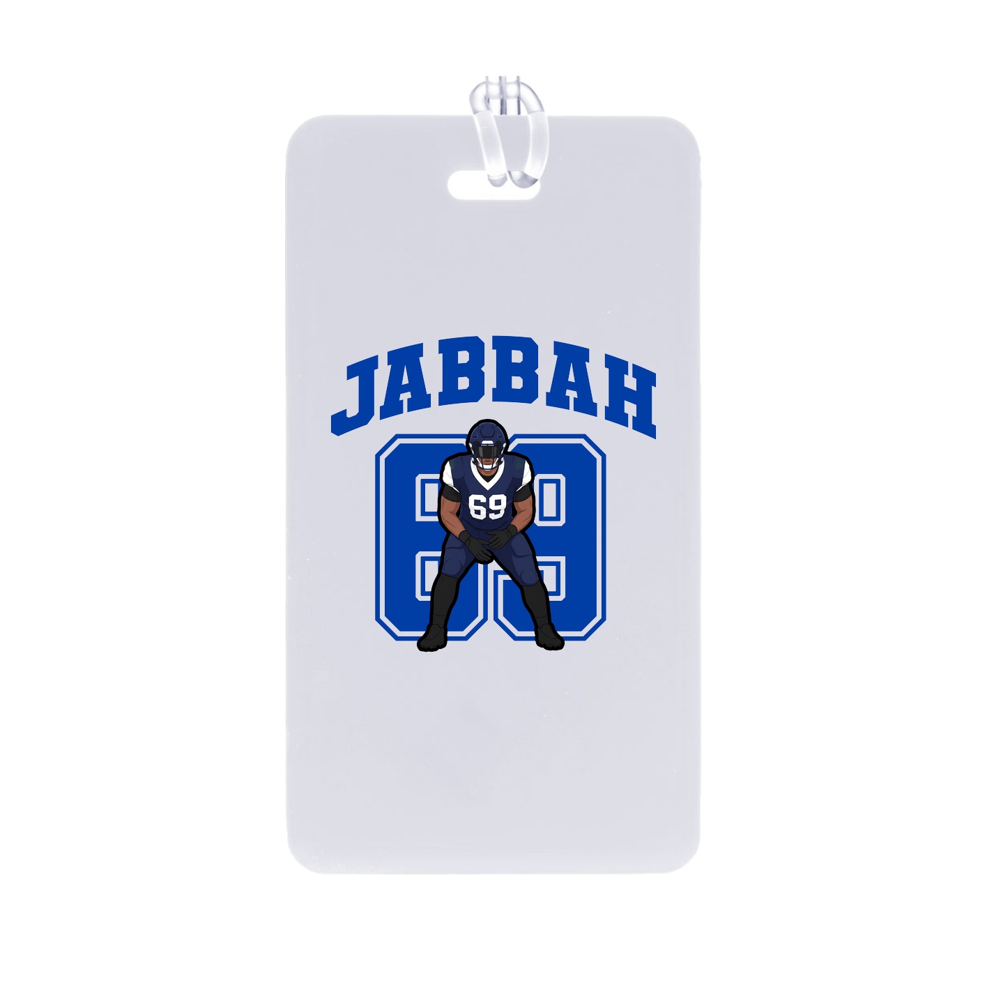 Bag Tag — Number in Classic