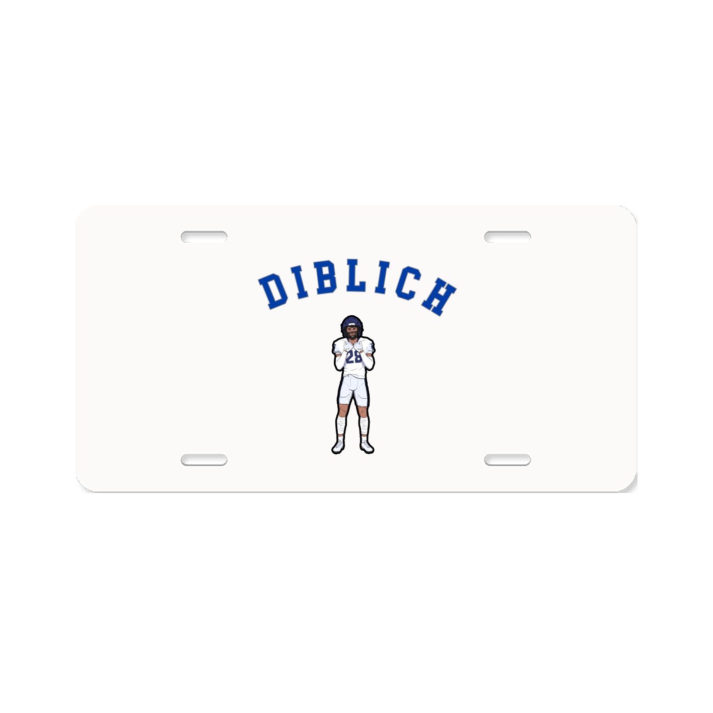 License Plate — Shirsey Arch in Classic