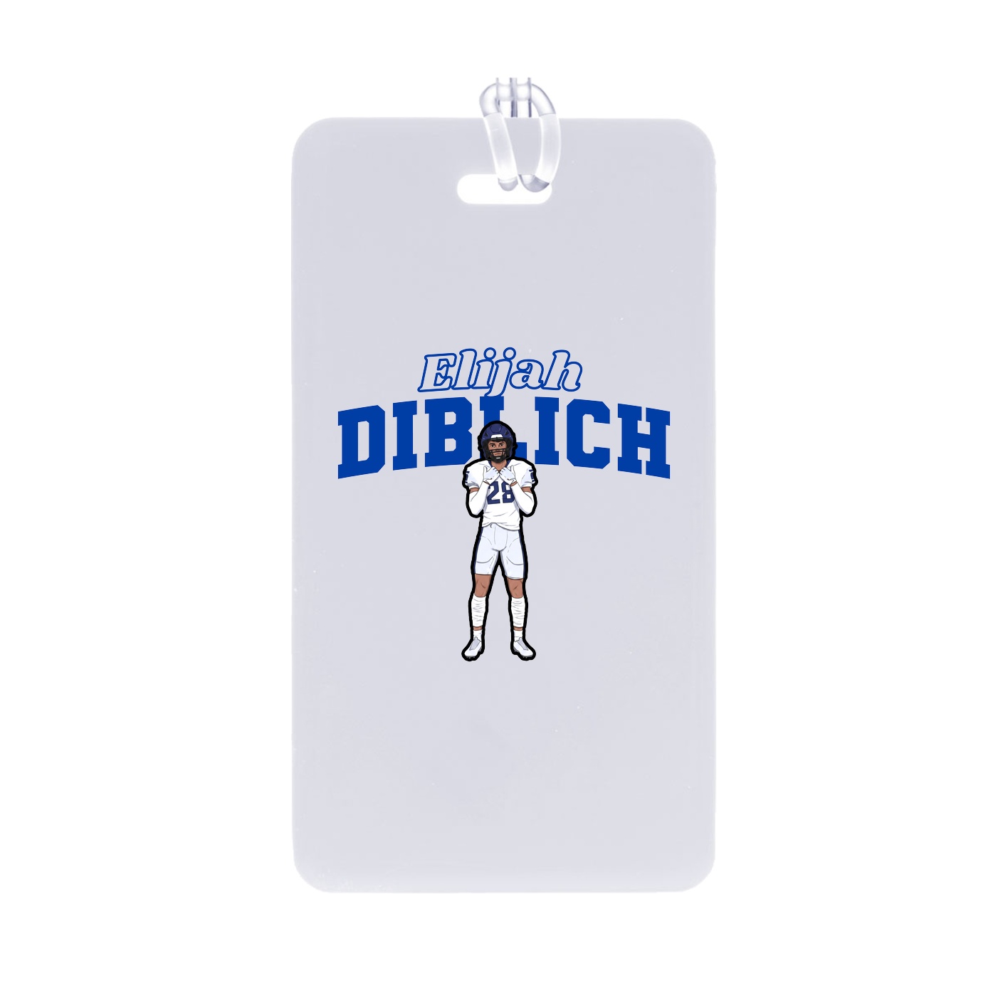 Bag Tag — Name Arch in Classic