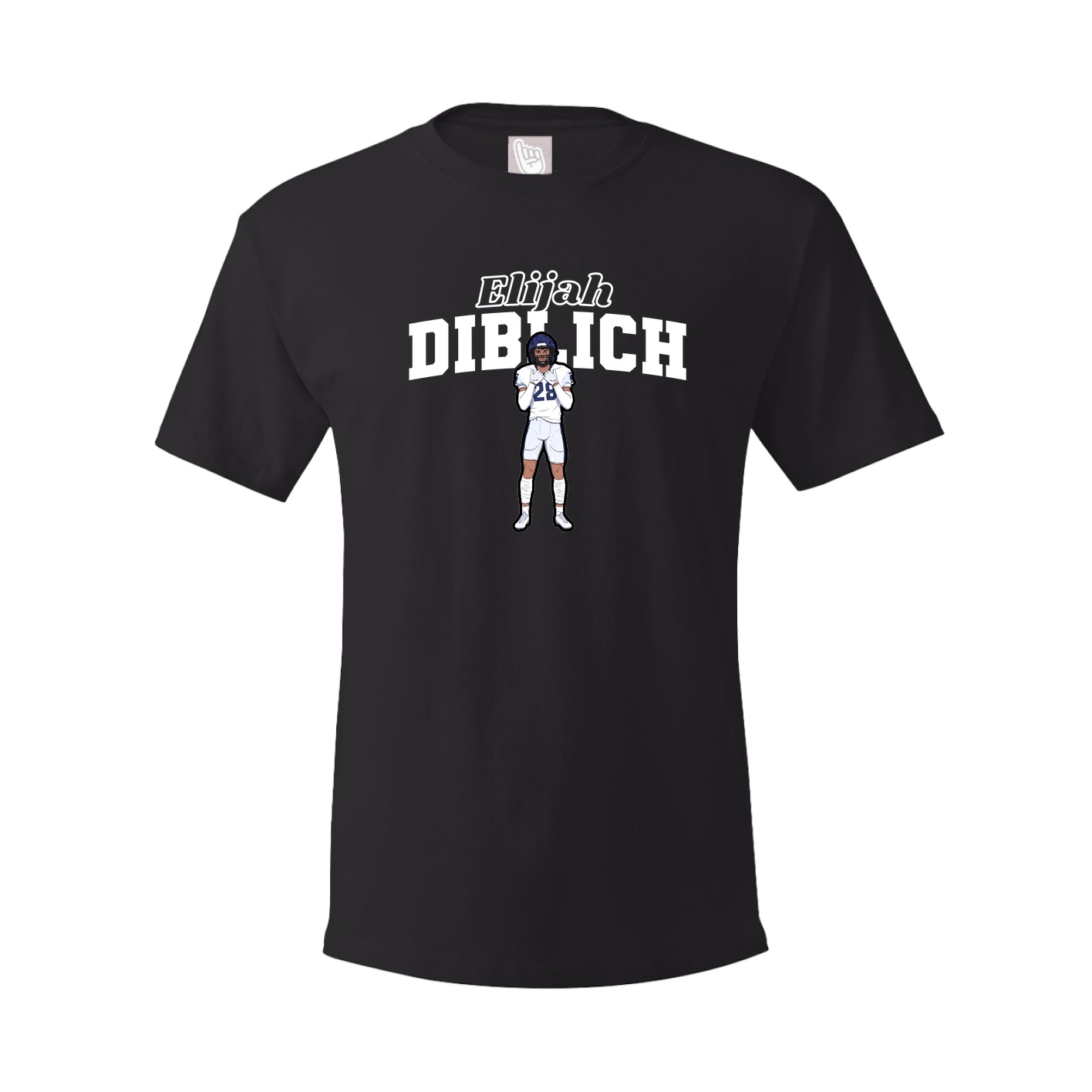 Youth Tee — Name Arch in Black