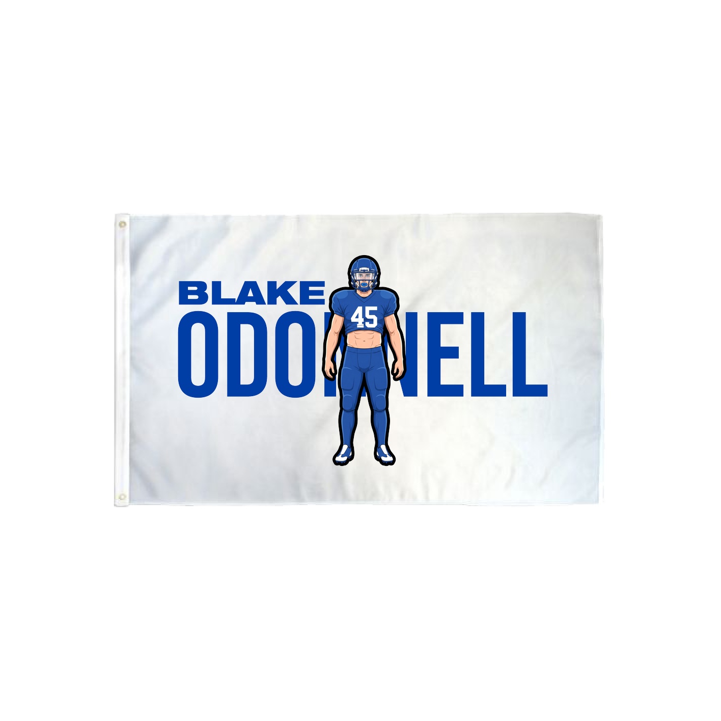 3x5 Flag — Player Name in Classic