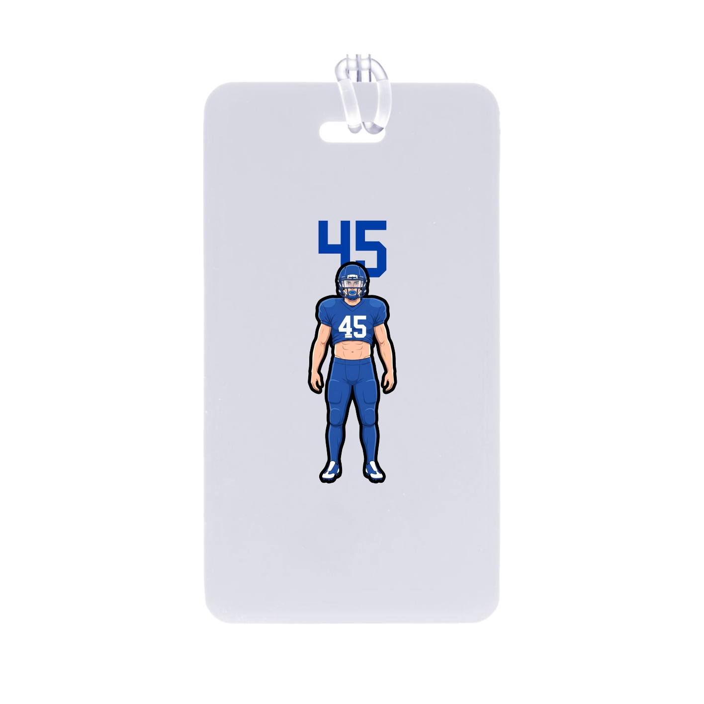 Bag Tag — Number Top in Classic