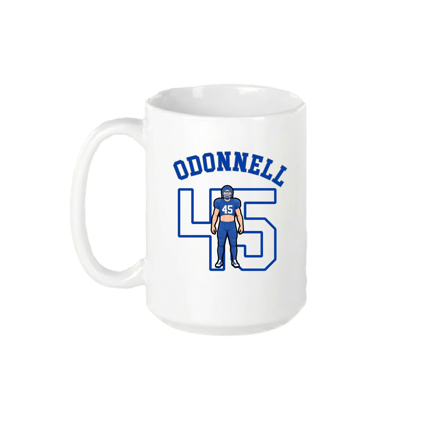 15oz Coffee Mug — Shirsey Arch in White
