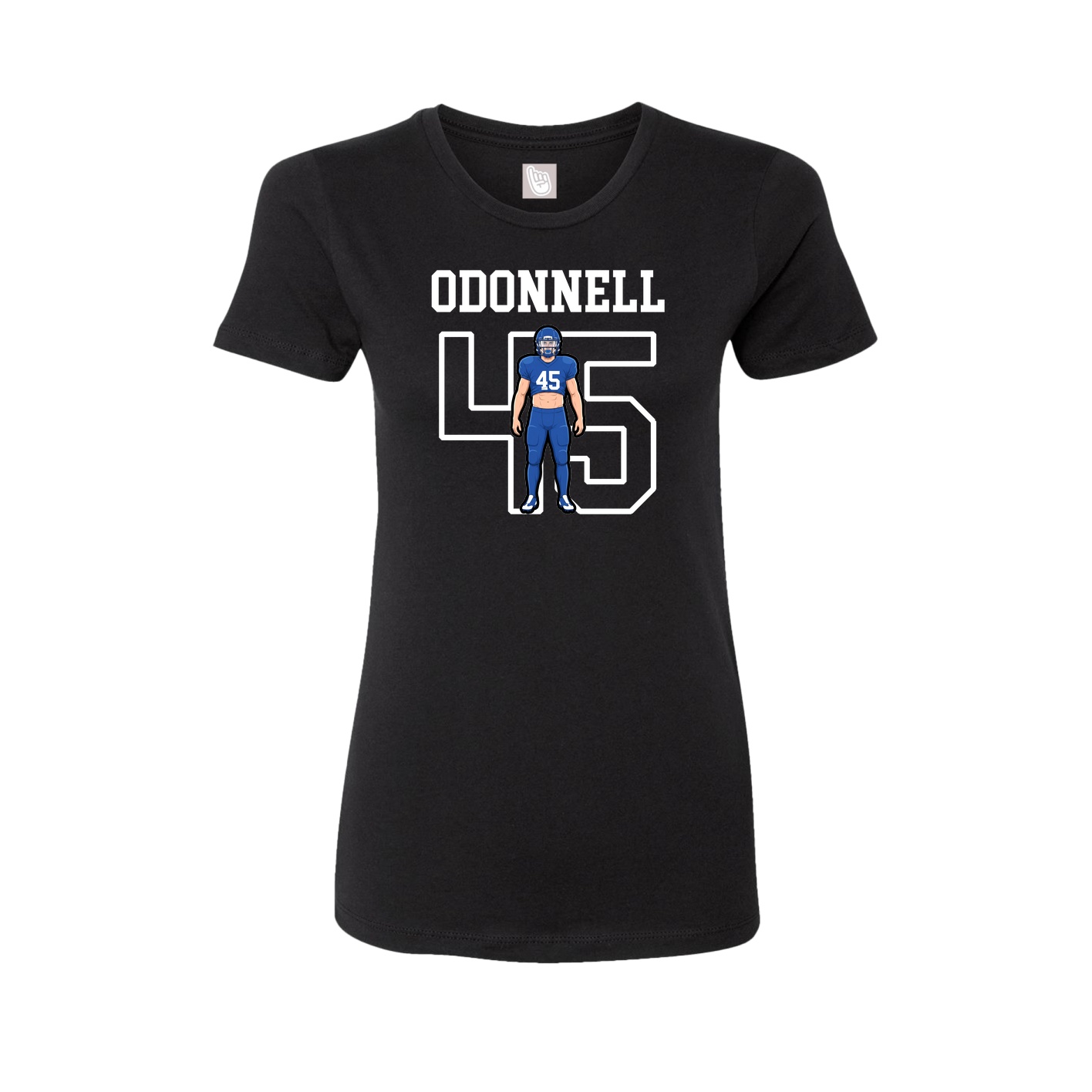 Fitted Women's Tee — Shirsey in Black
