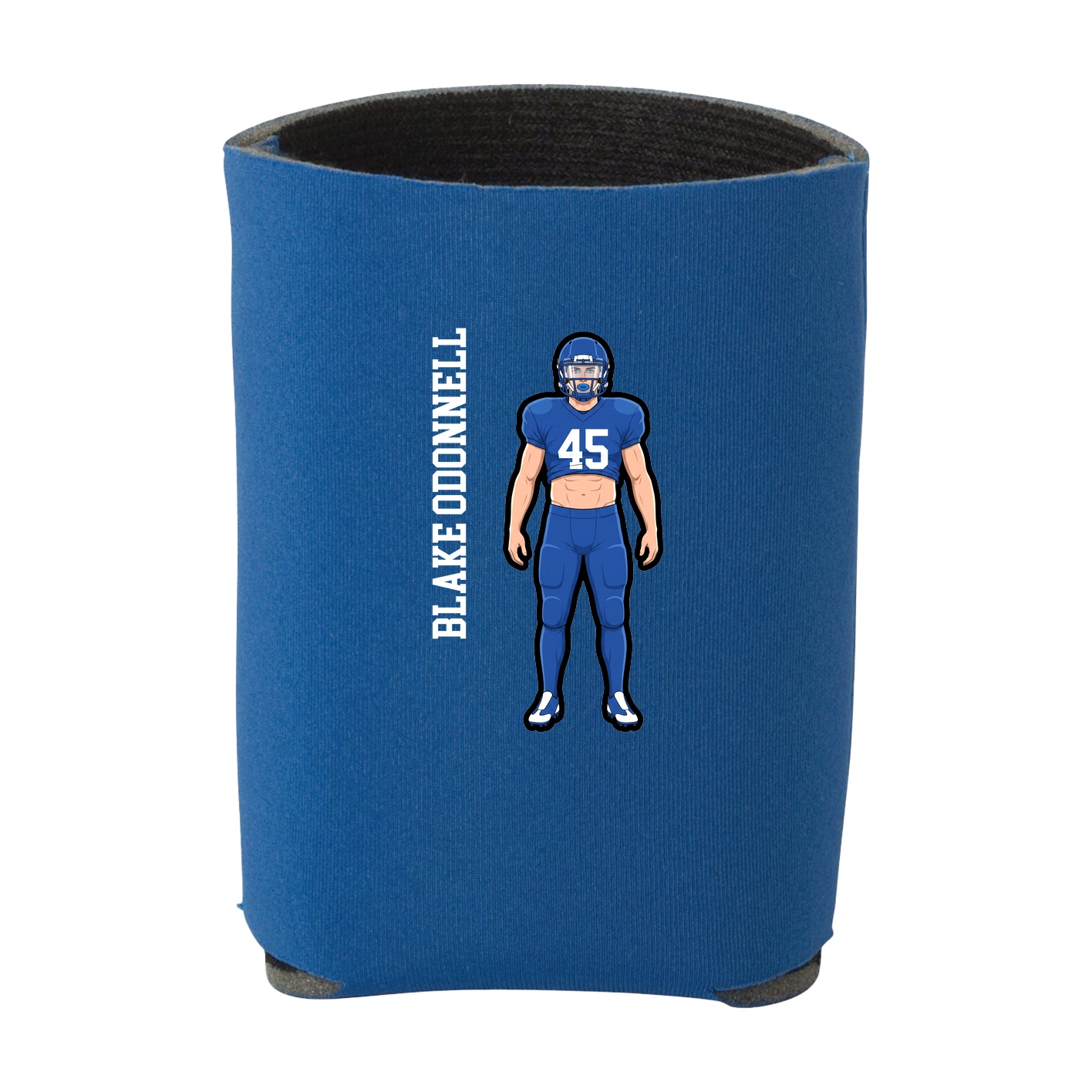 Can Holder — Name Vertical in Royal
