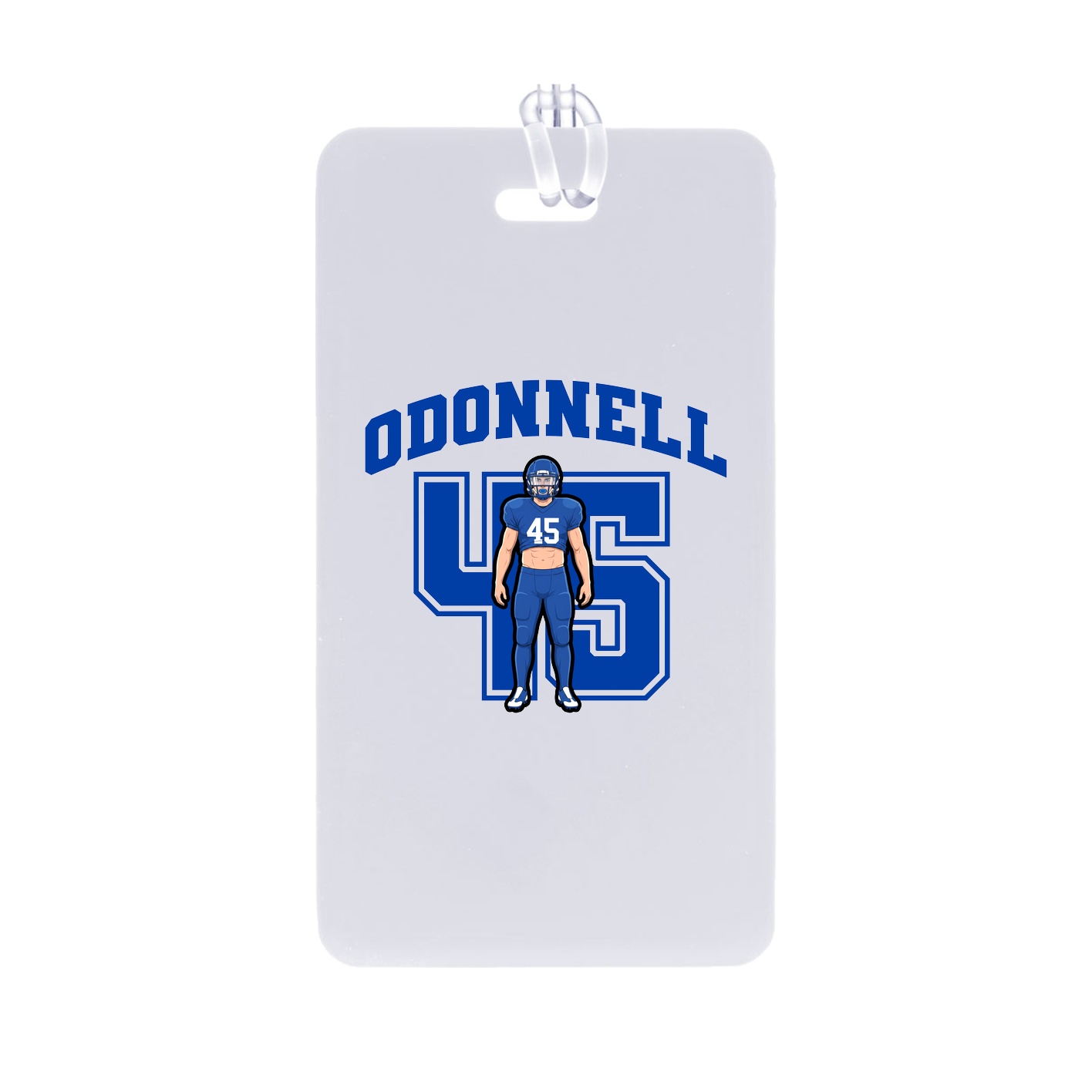 Bag Tag — Number in Classic