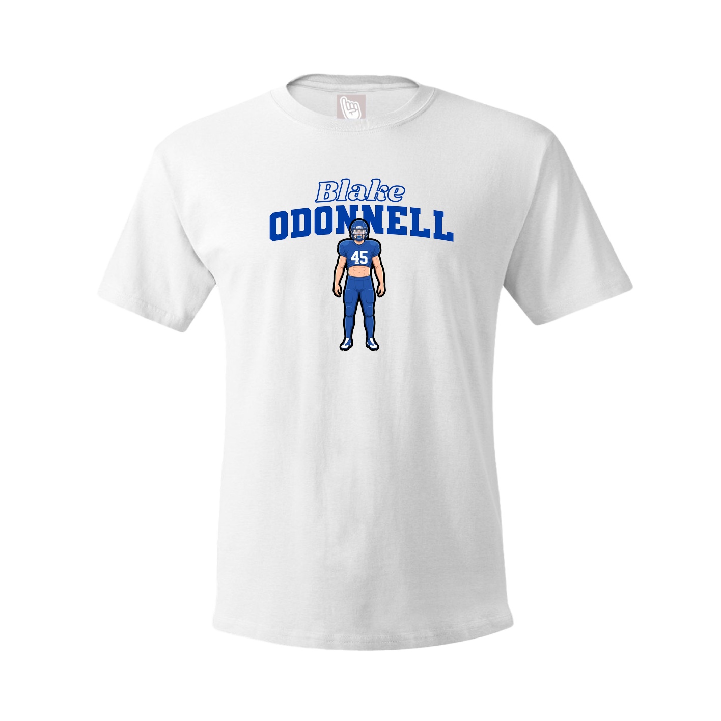 Tee — Name Arch in White