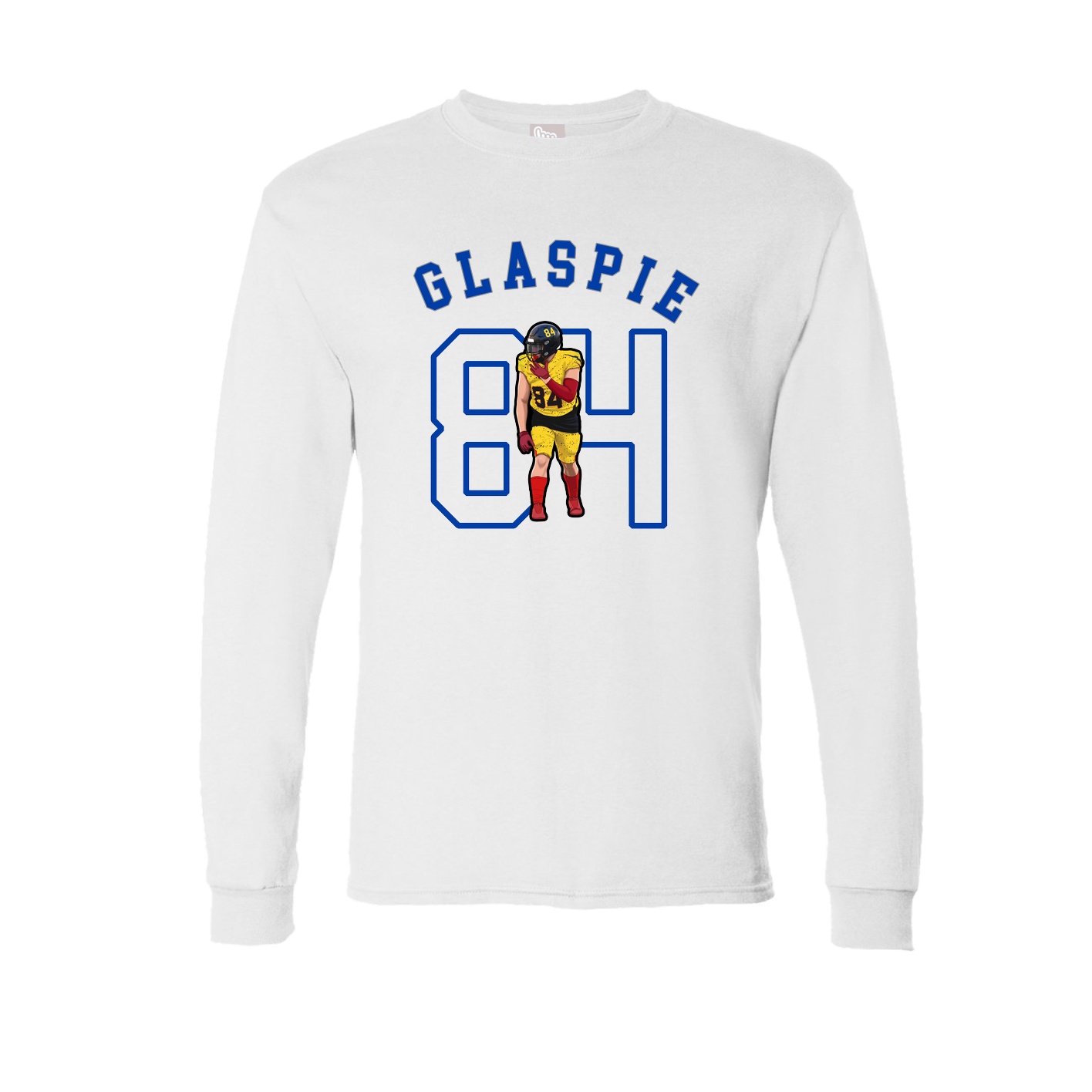 Long Sleeve Tee — Shirsey Arch in White