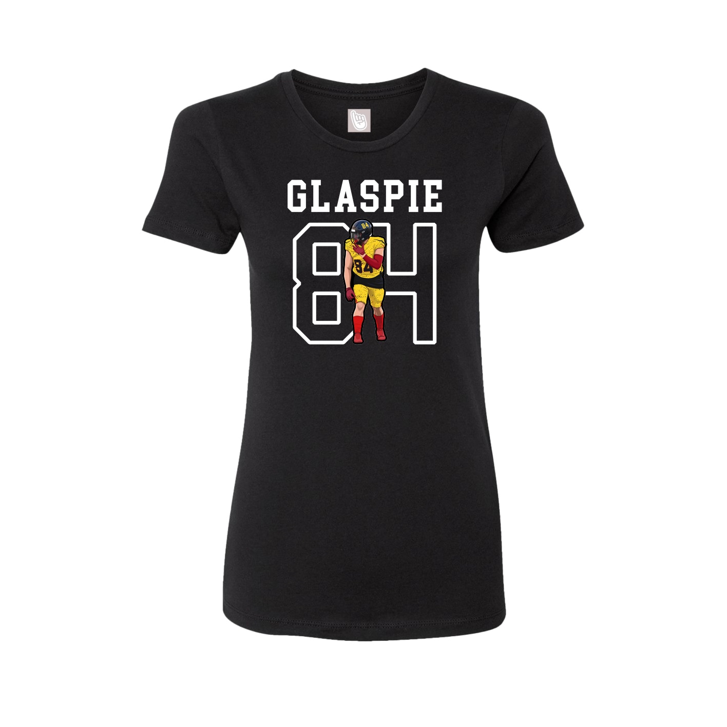 Fitted Women's Tee — Shirsey in Black