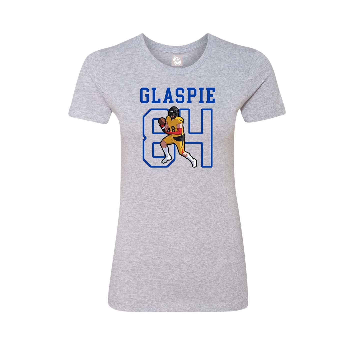 Fitted Women's Tee — Shirsey in Grey