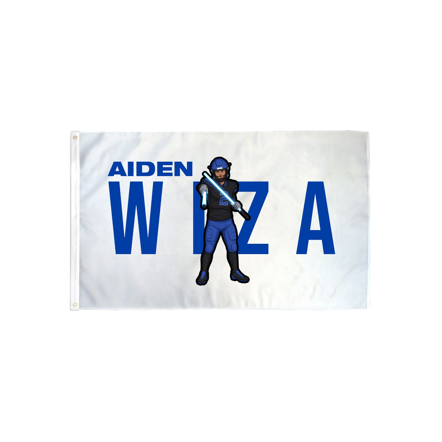 3x5 Flag — Player Name in Classic