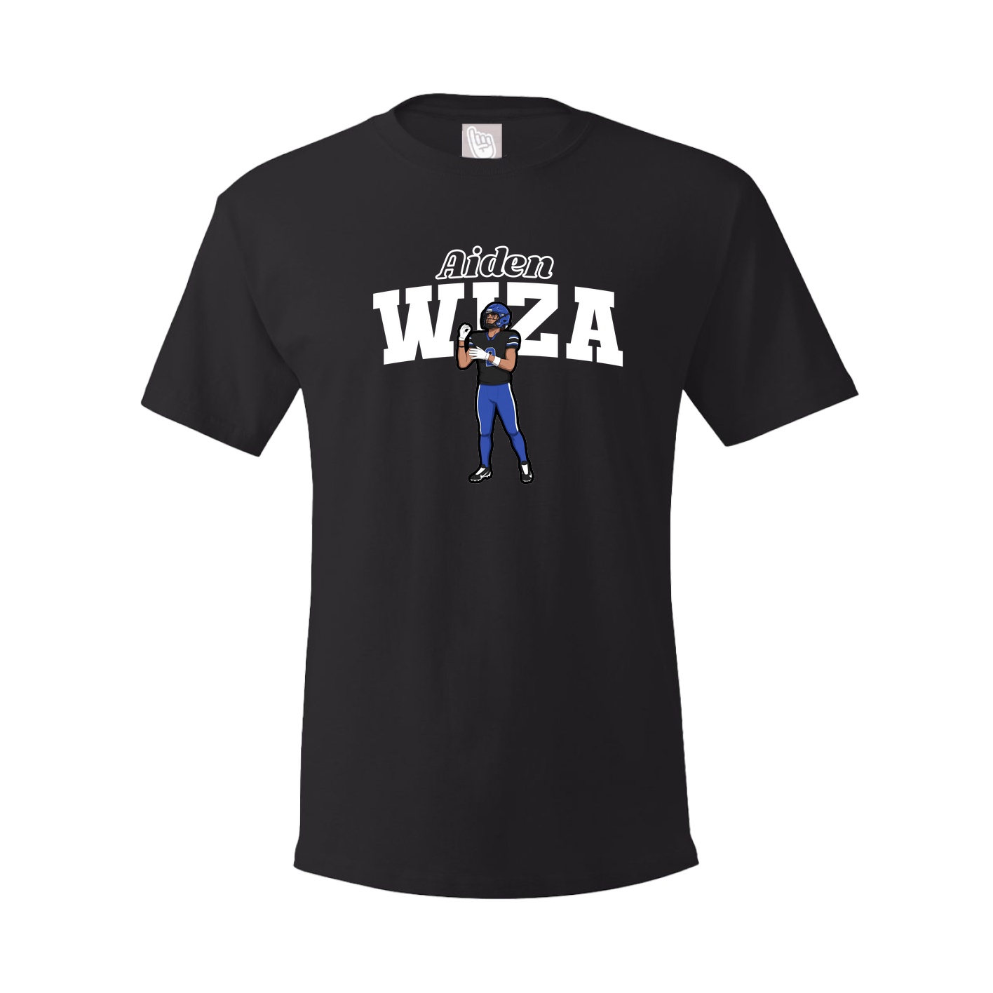 Youth Tee — Name Arch in Black