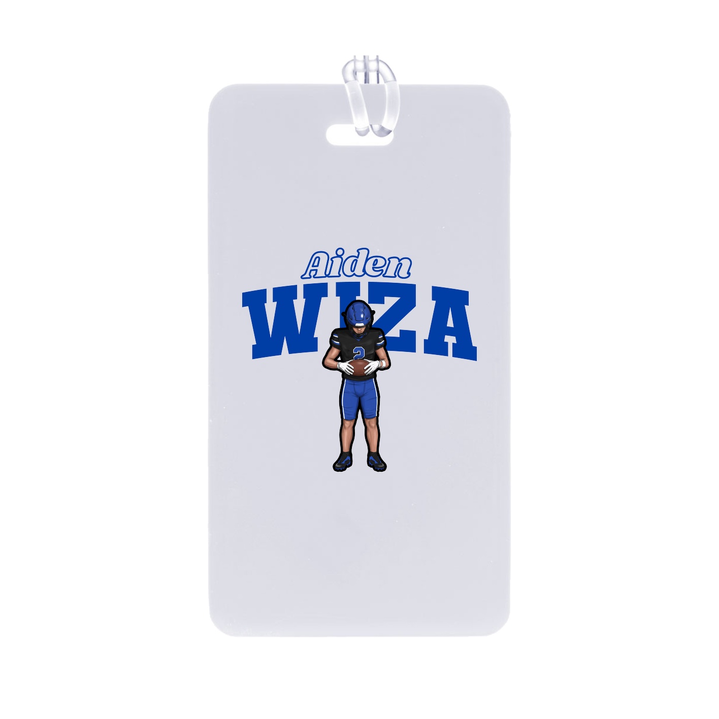 Bag Tag — Name Arch in Classic