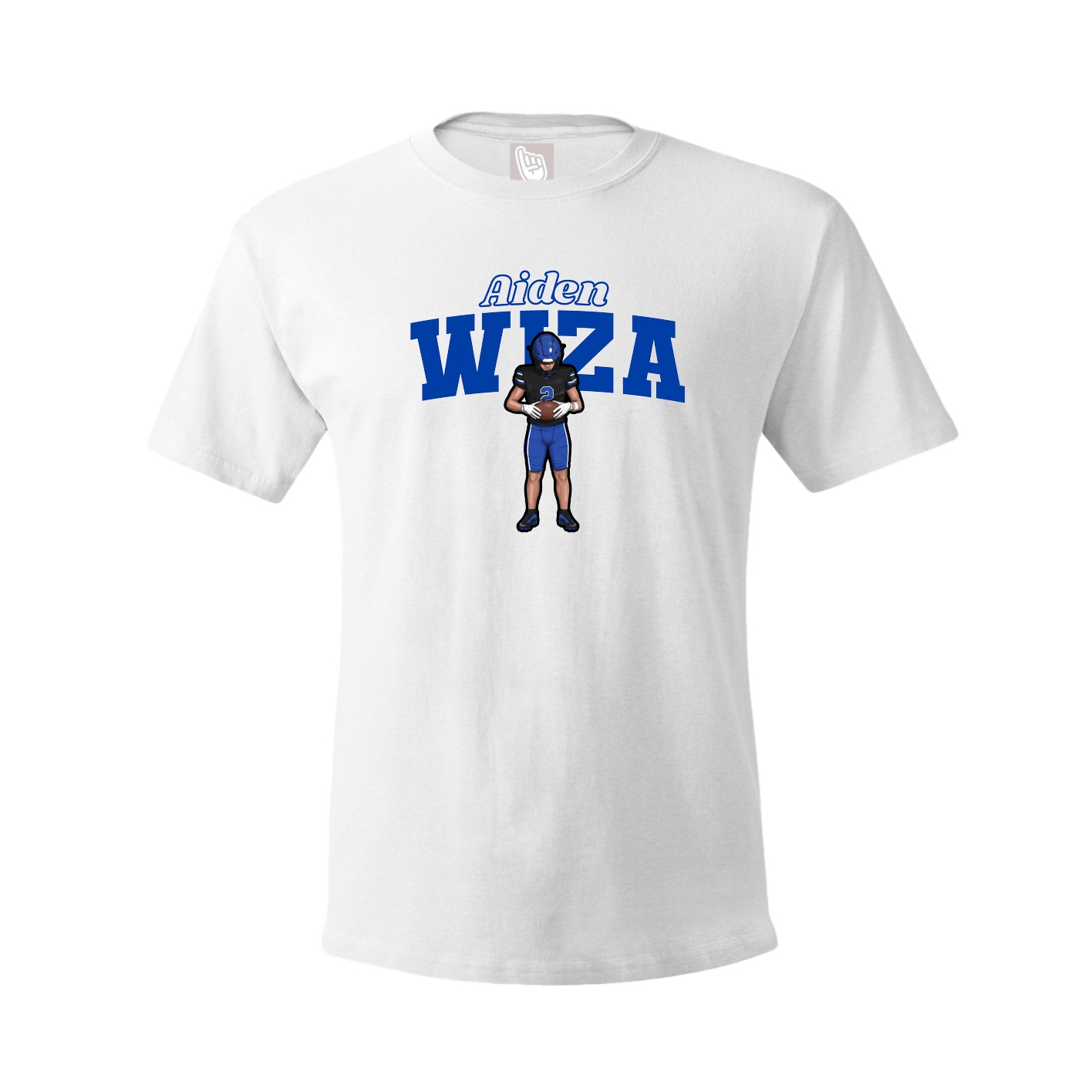 Tee — Name Arch in White