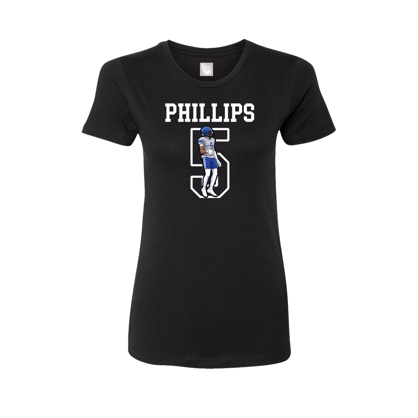 Fitted Women's Tee — Shirsey in Black