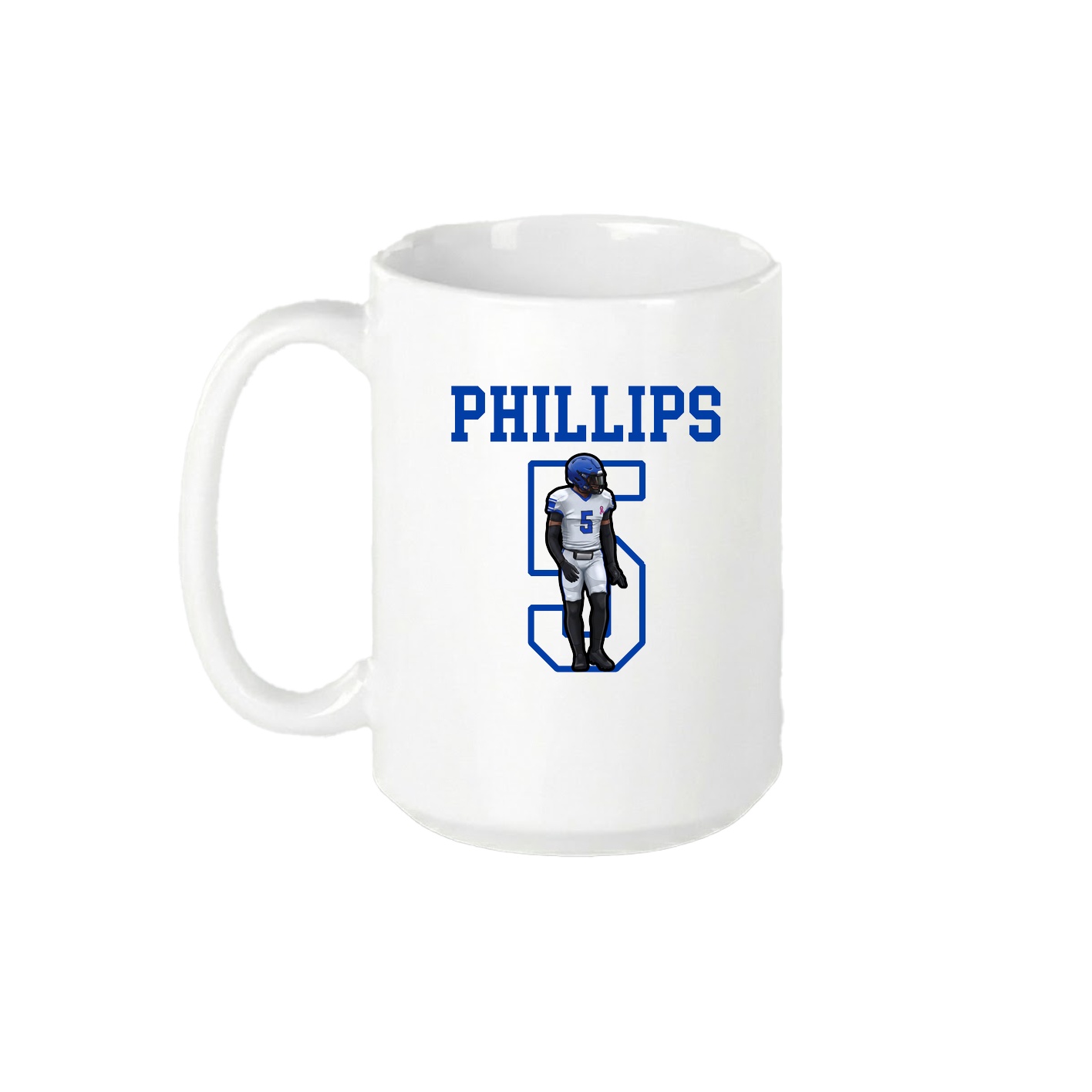 15oz Coffee Mug — Shirsey in White