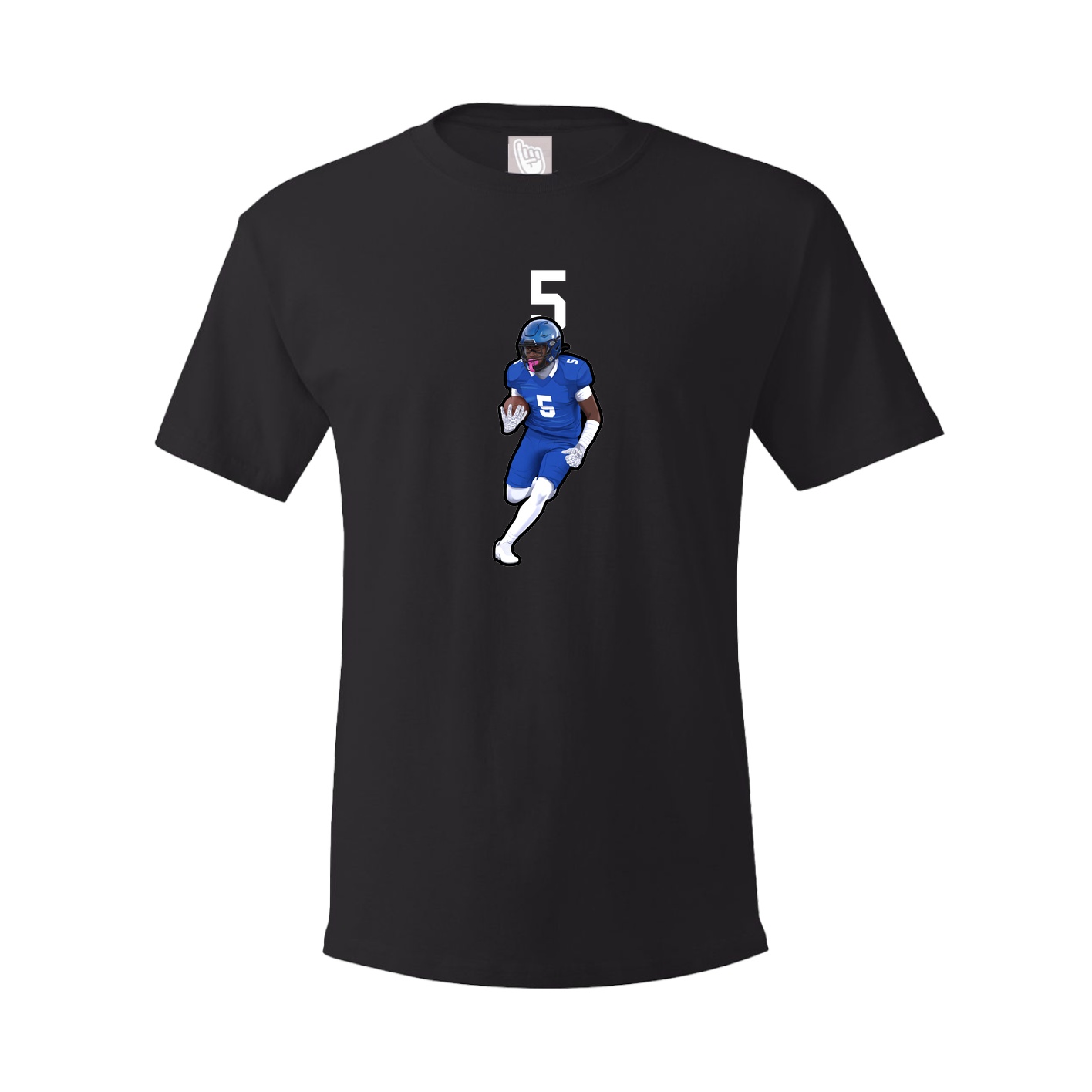 Tee — Number Top in Black