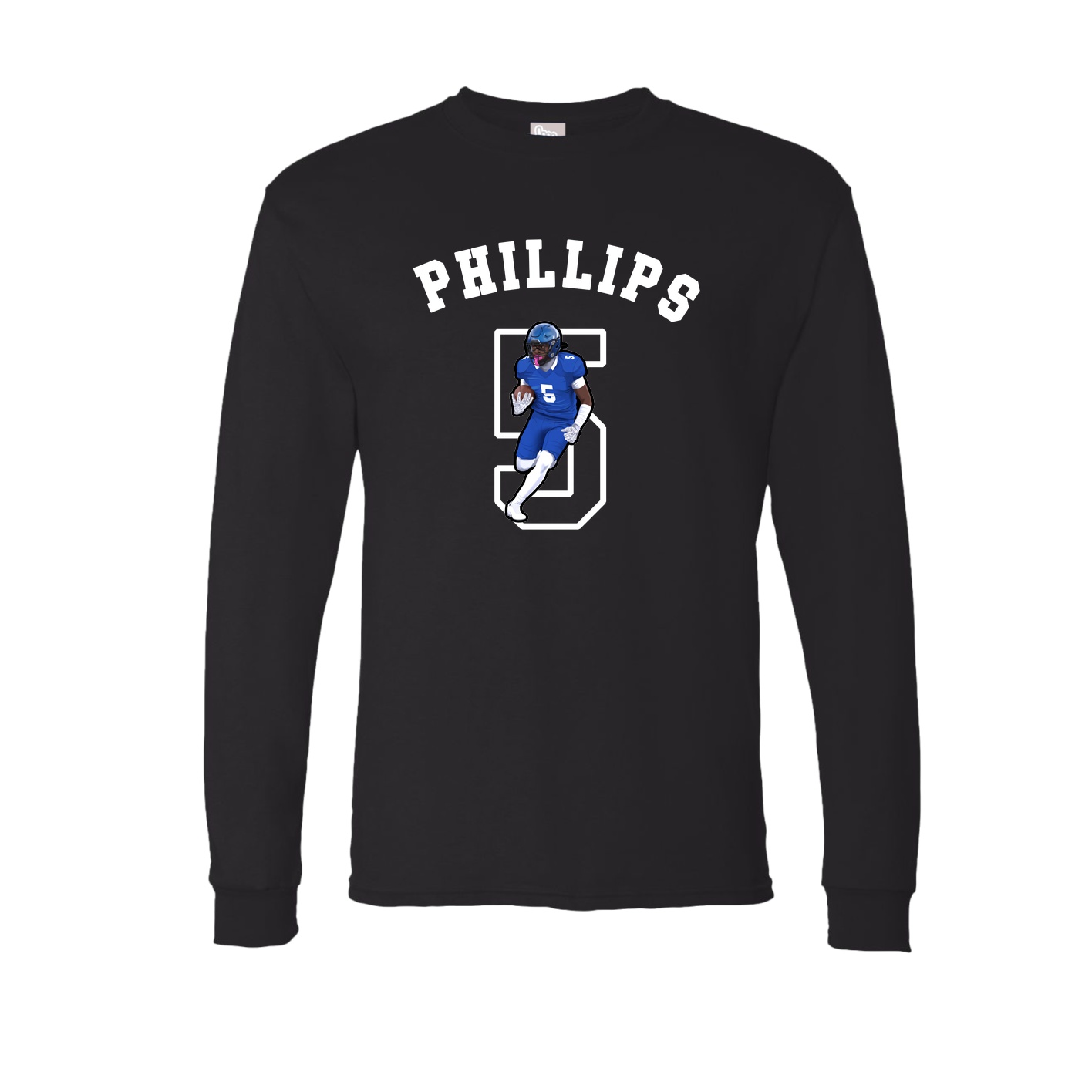 Long Sleeve Tee — Shirsey Arch in Black
