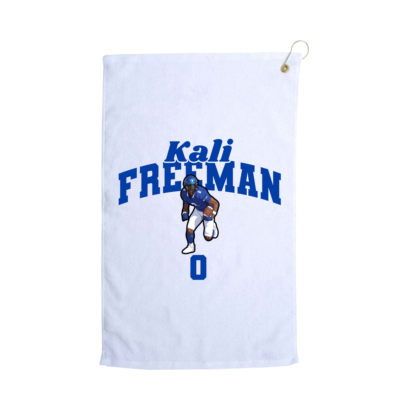 Golf Towel — Signature Arch in White