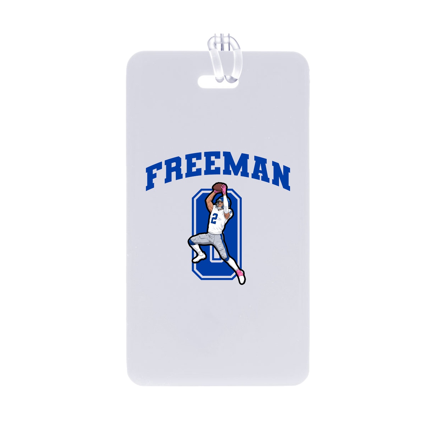 Bag Tag — Number in Classic