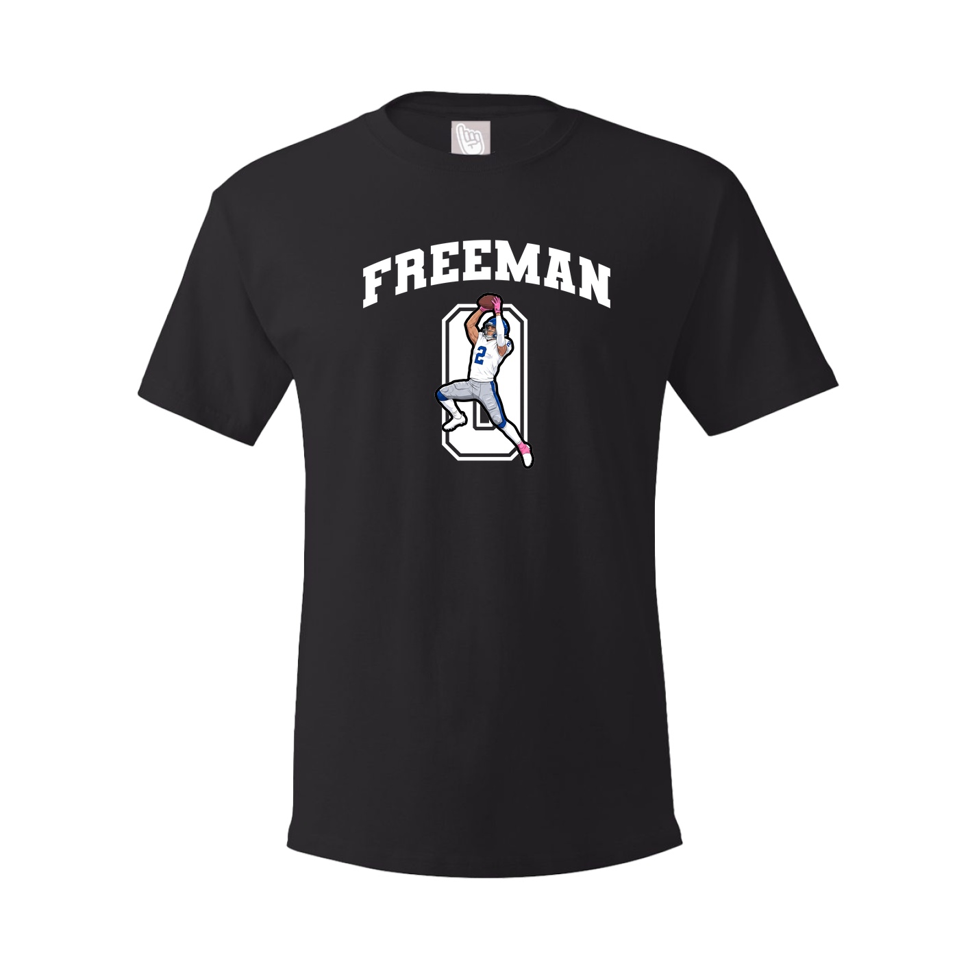 Youth Tee — Number in Black