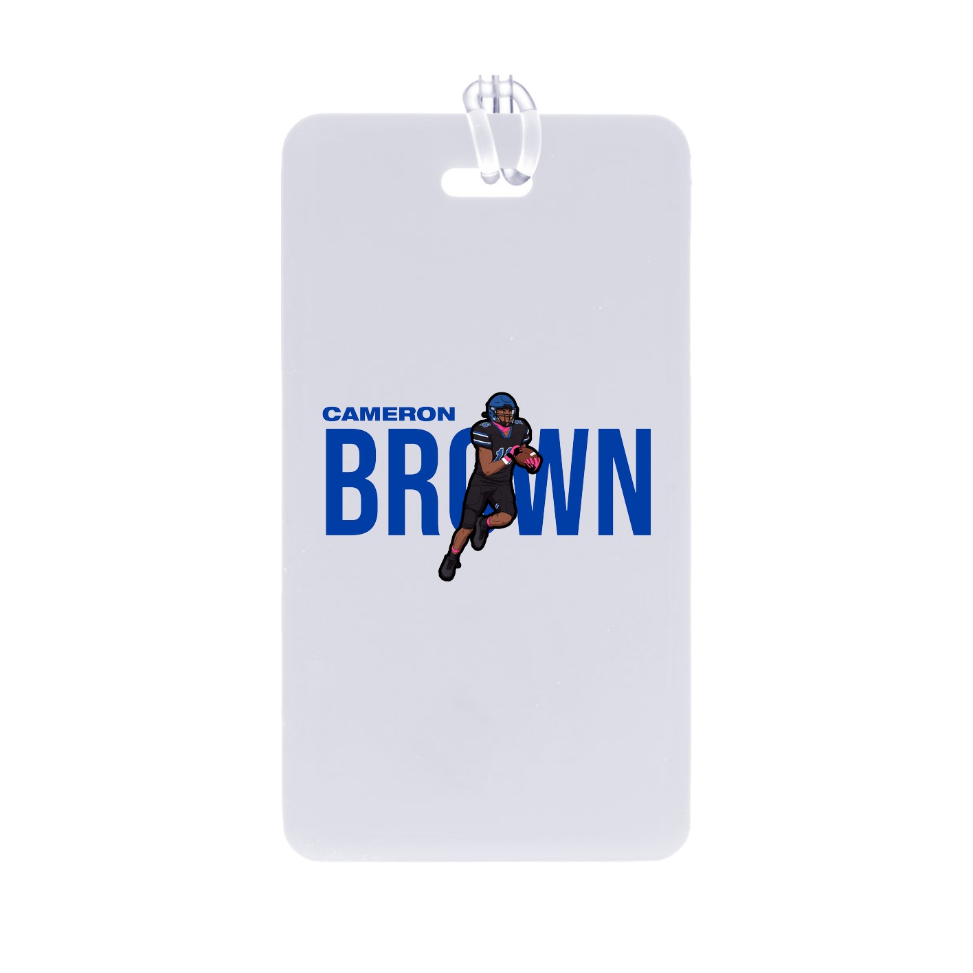 Bag Tag — Player Name in Classic
