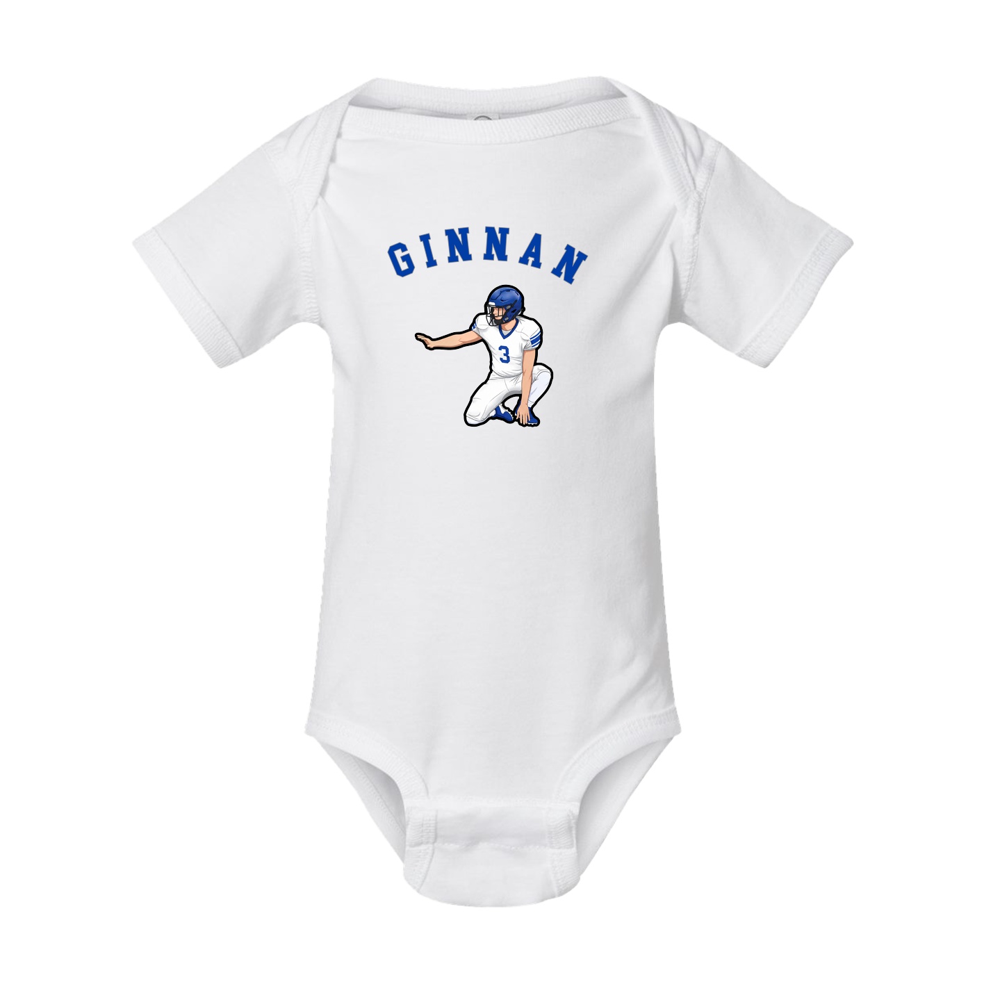 Baby Onesie — Shirsey Arch in White
