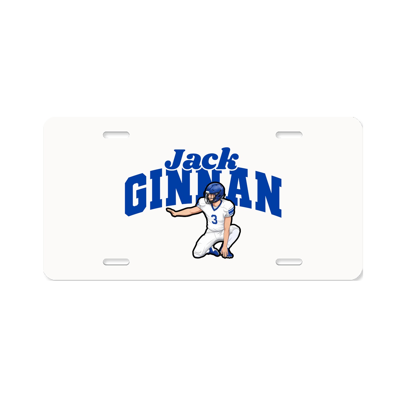 License Plate — Signature Arch in Classic