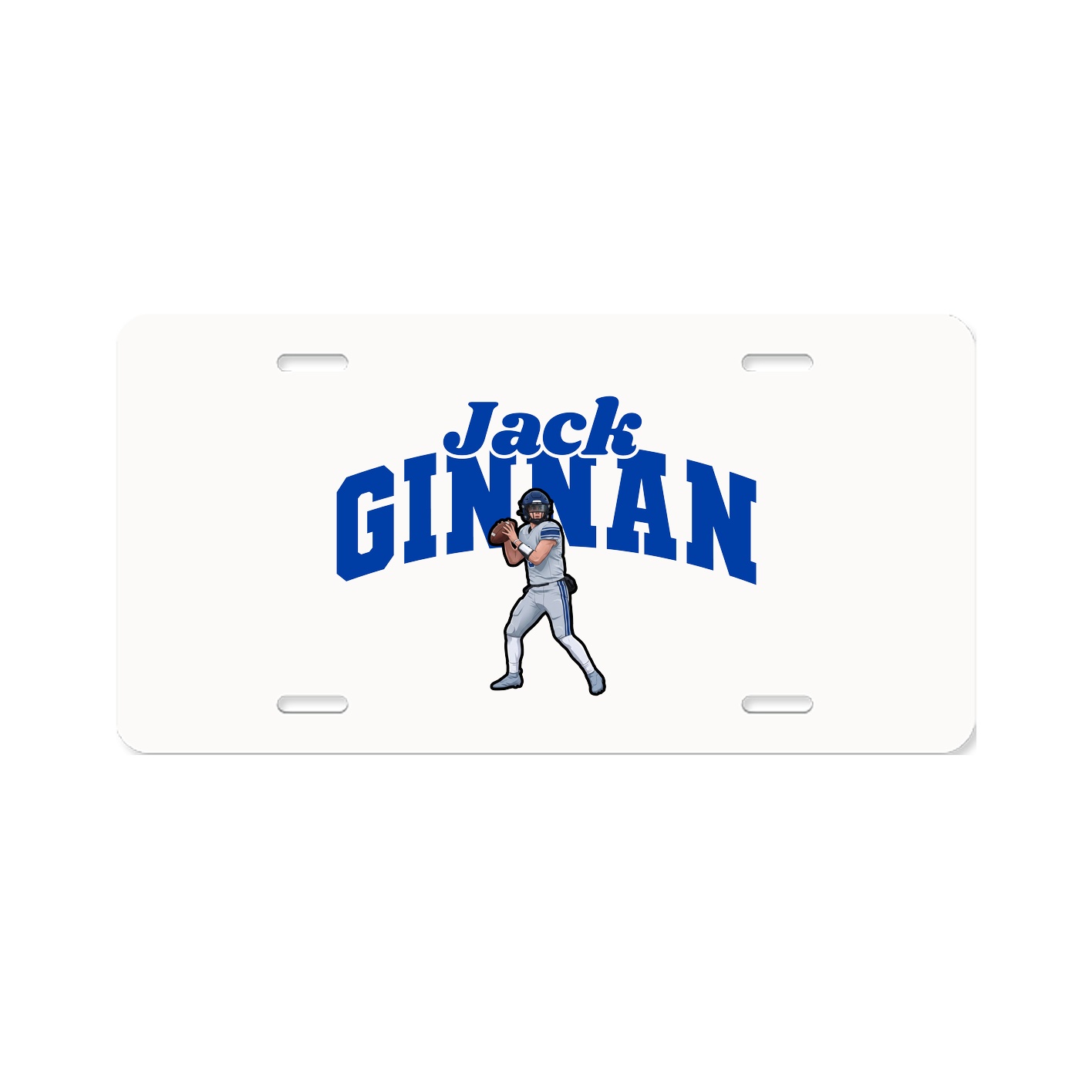 License Plate — Signature Arch in Classic