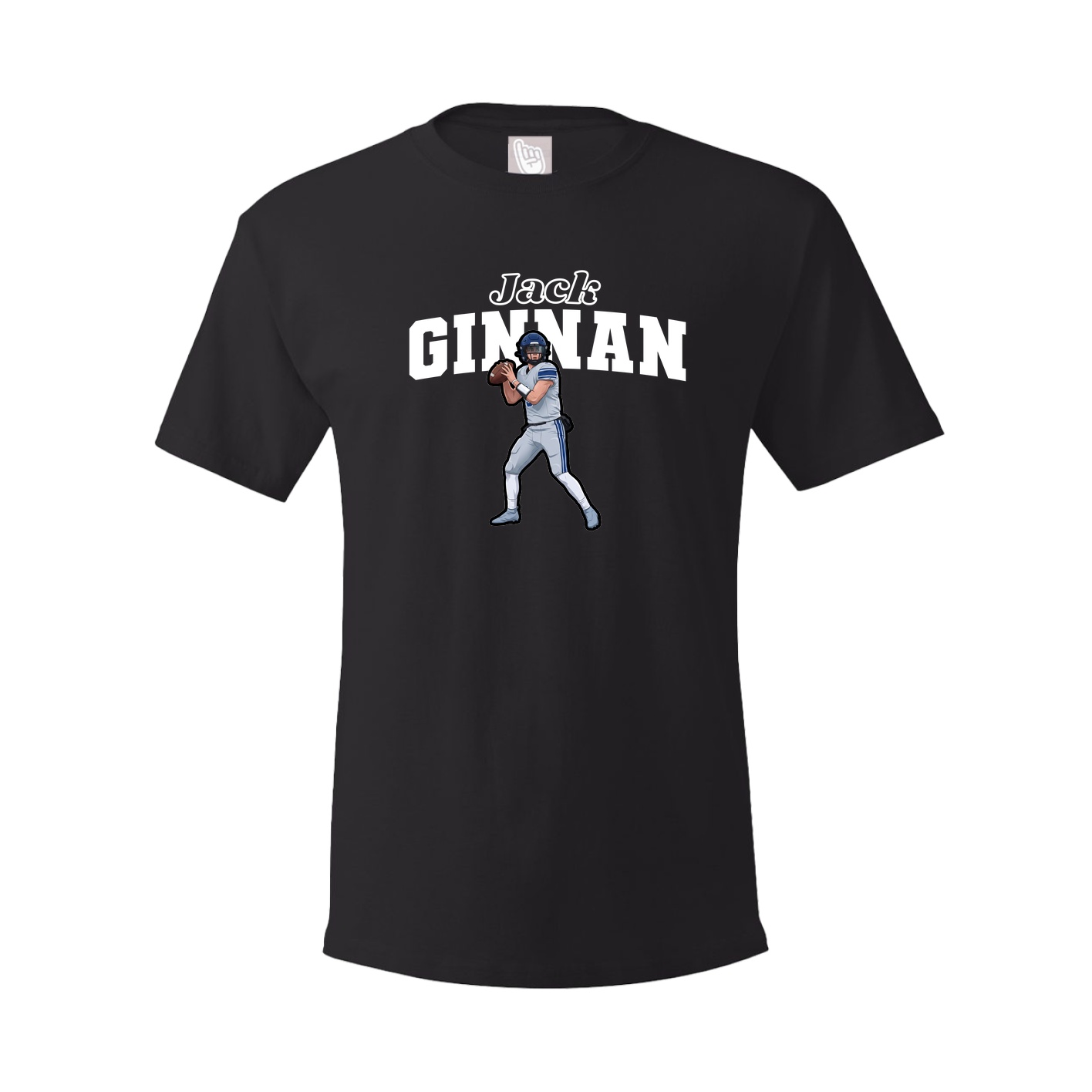 Youth Tee — Name Arch in Black