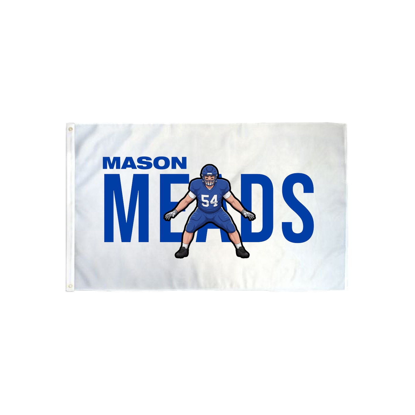 3x5 Flag — Player Name in Classic