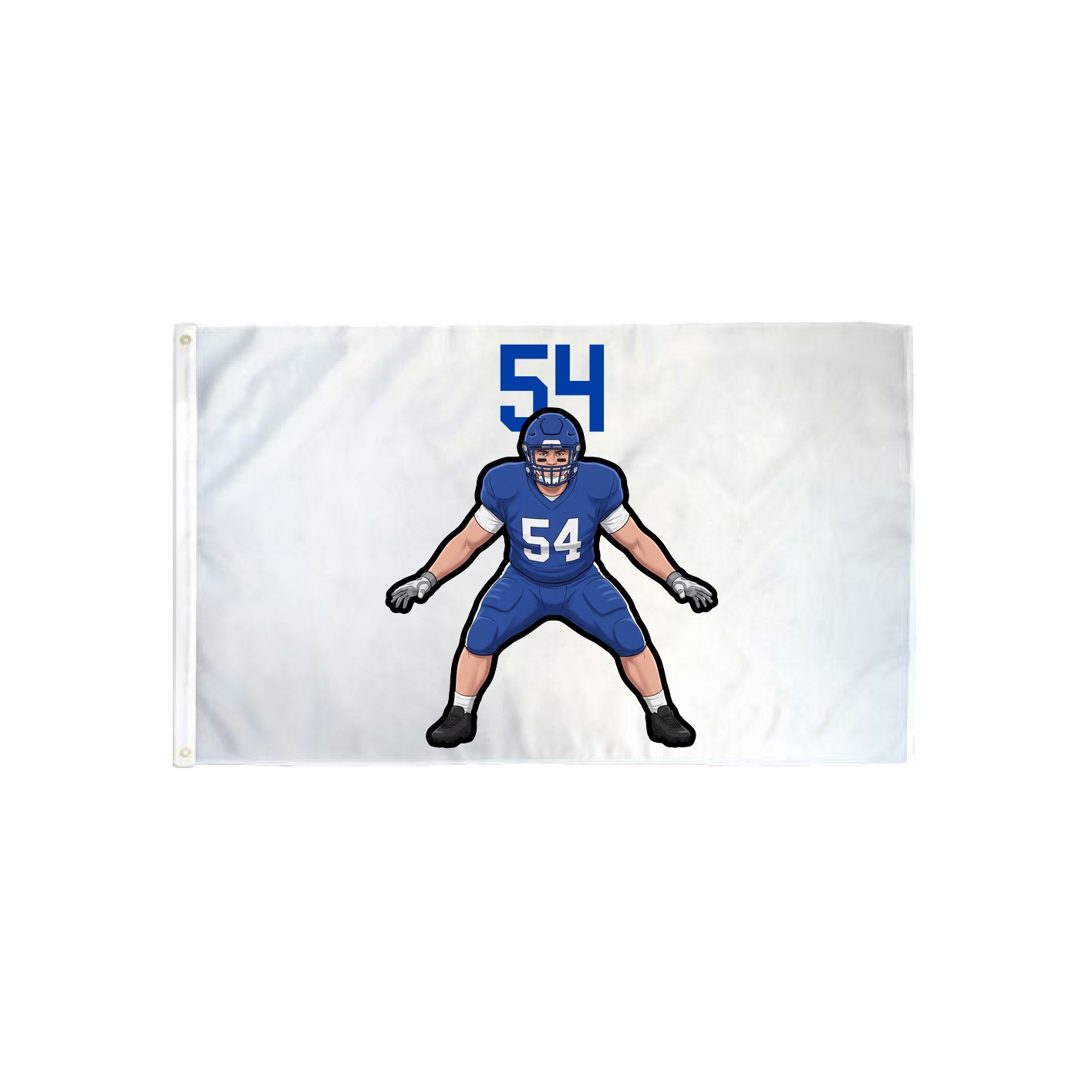 3x5 Flag — Number Top in Classic