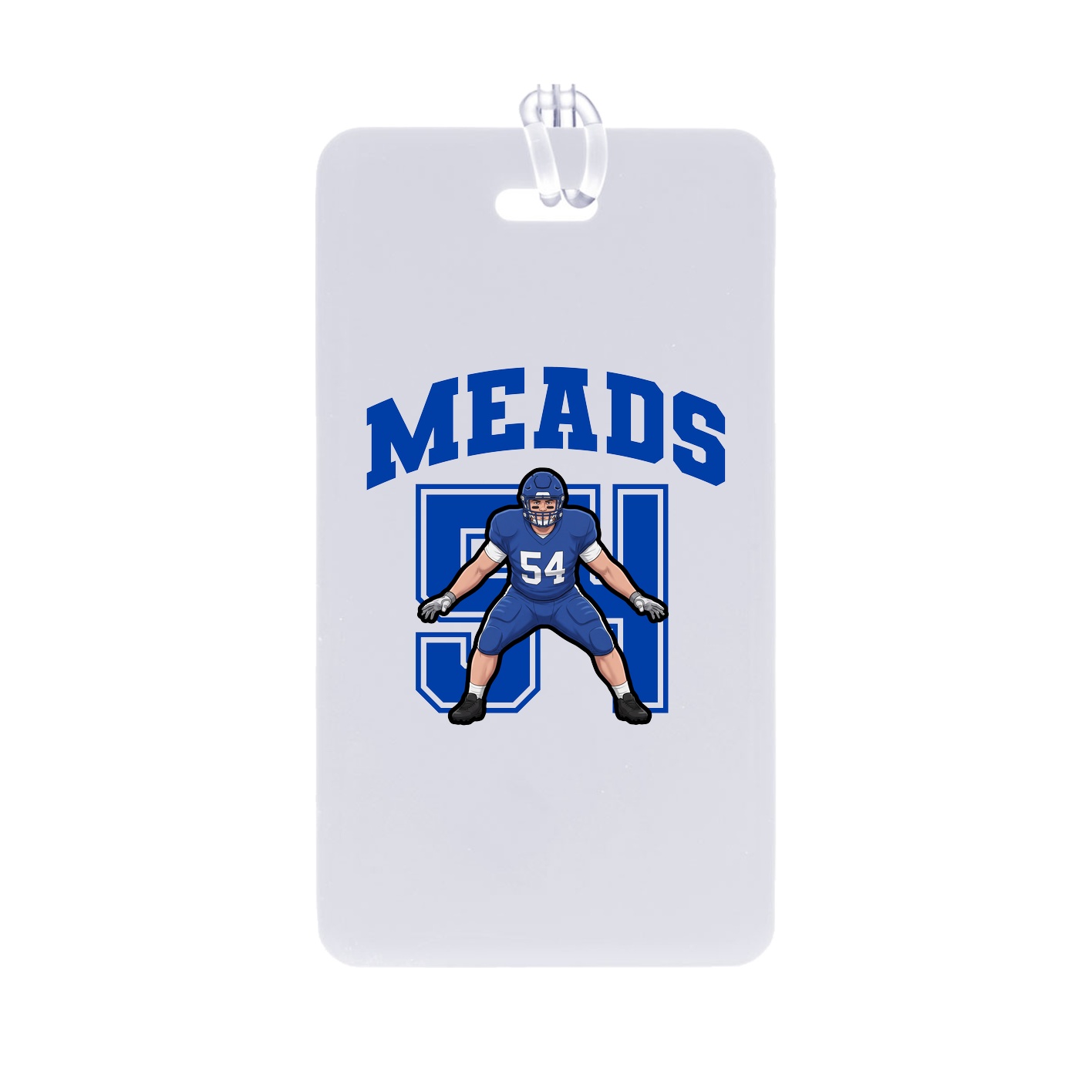 Bag Tag — Number in Classic