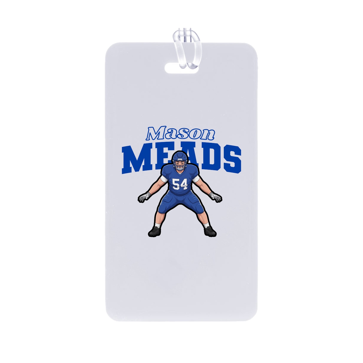 Bag Tag — Name Arch in Classic