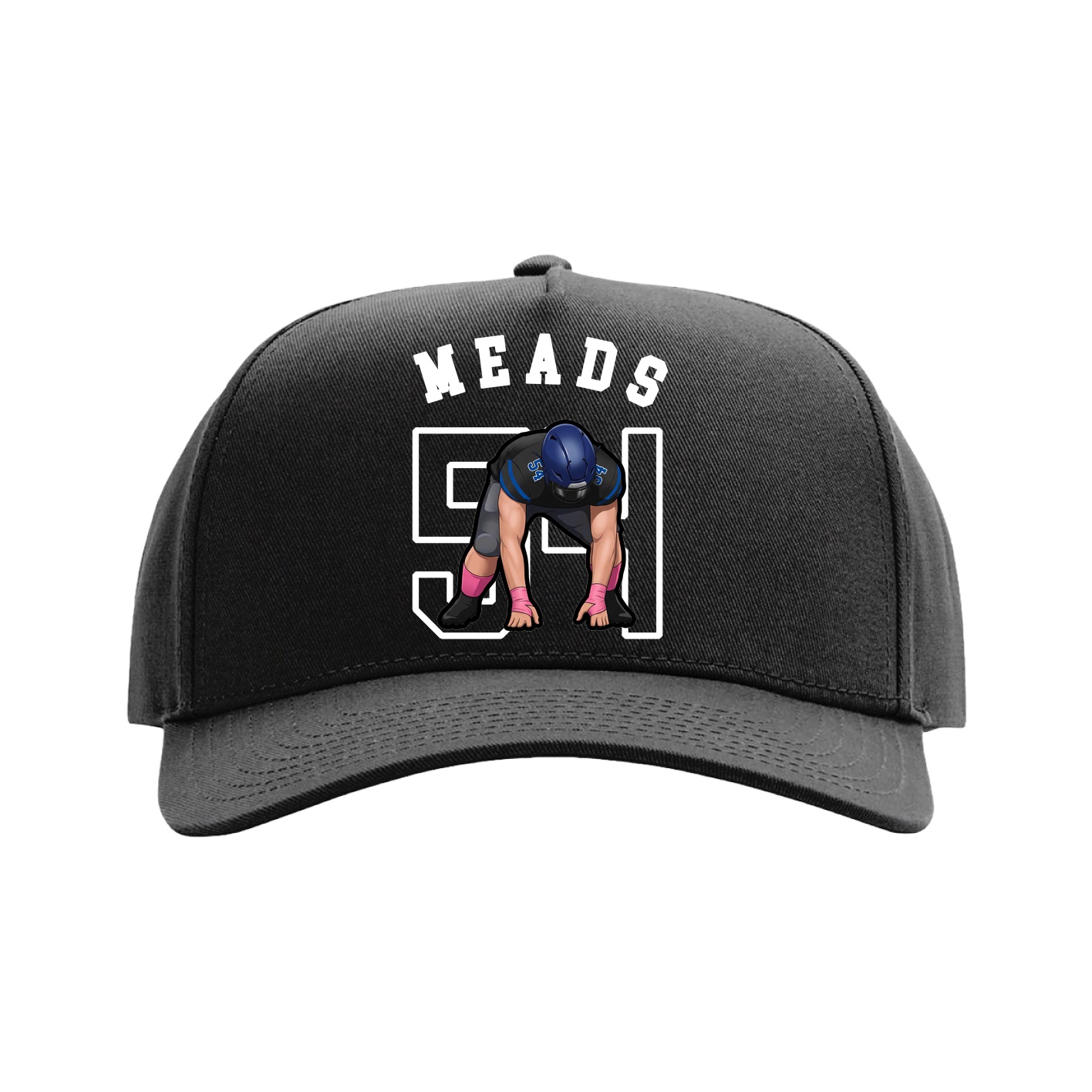 Full Fabric Five-Panel Champ Cap