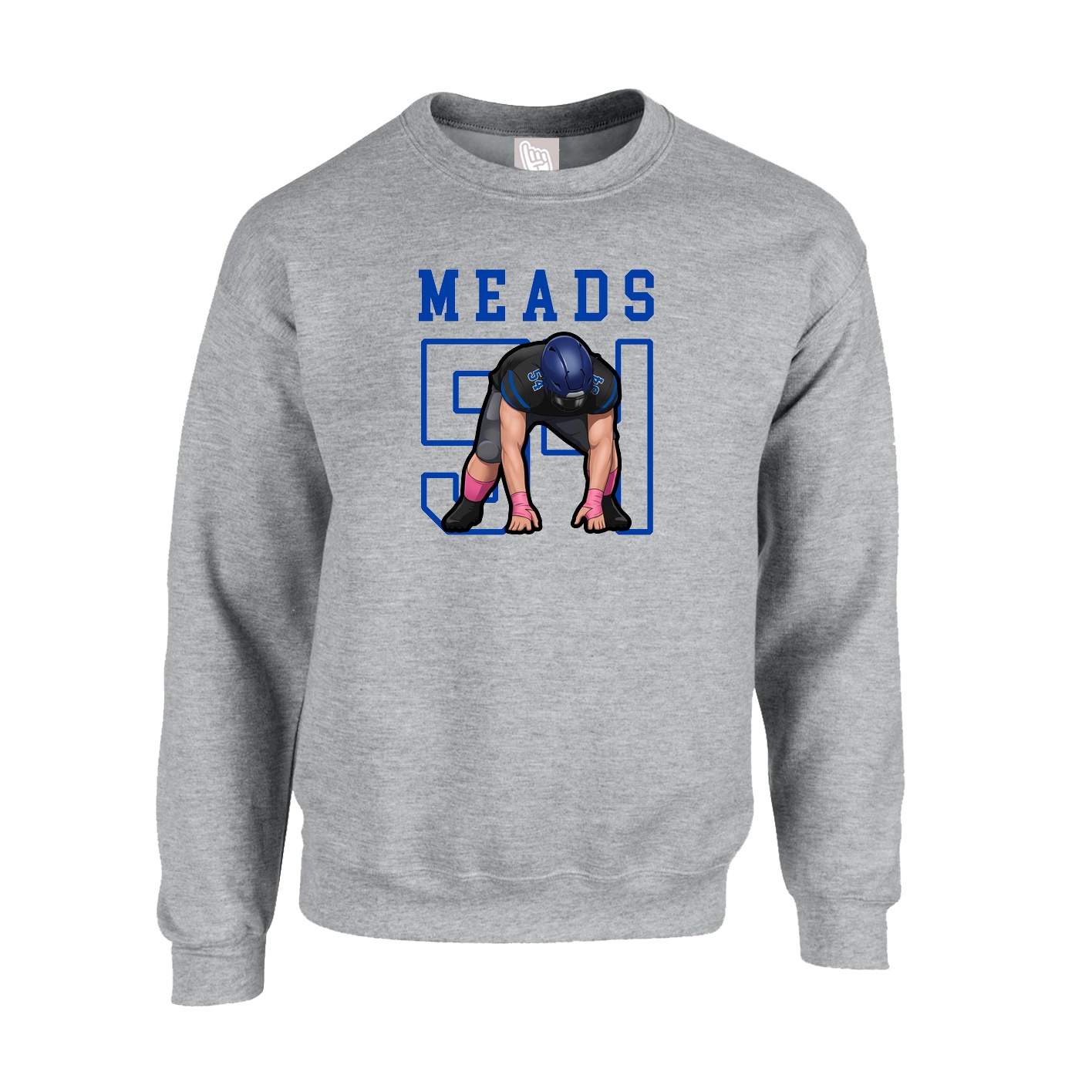 Fleece Crew — Shirsey in Grey
