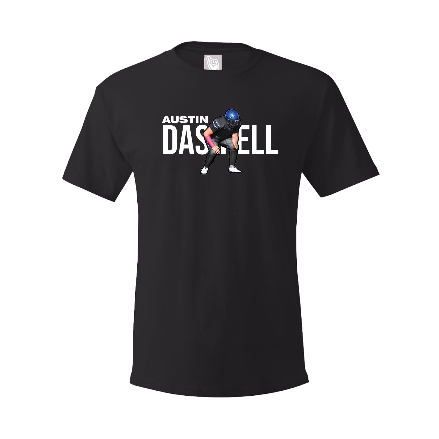 Tee — Player Name in Black