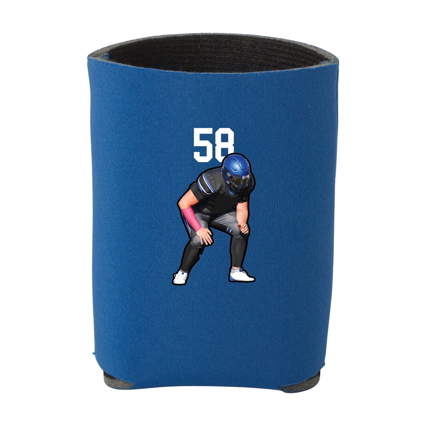 Can Holder — Number Top in Royal