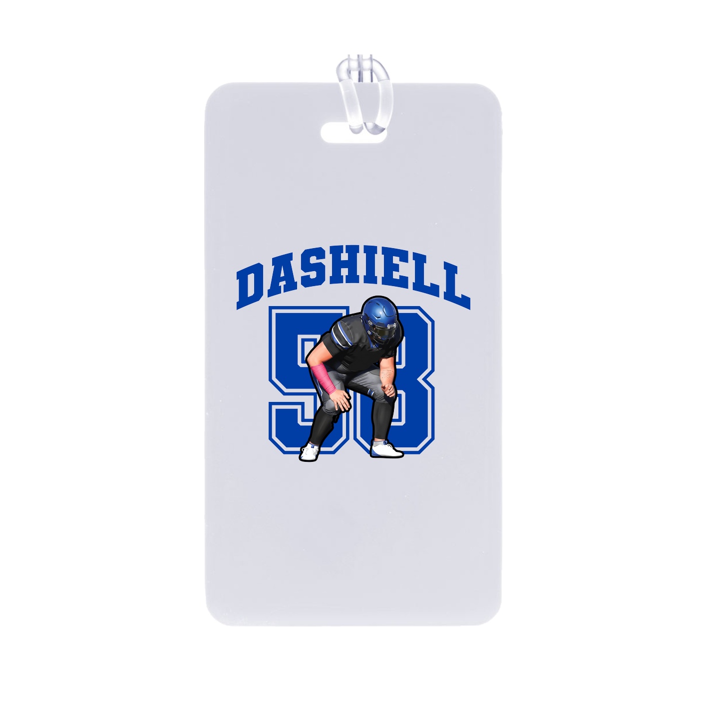 Bag Tag — Number in Classic