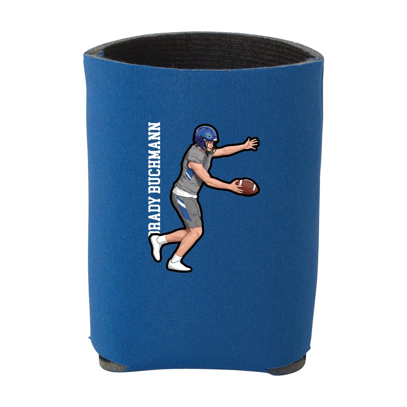 Can Holder — Name Vertical in Royal