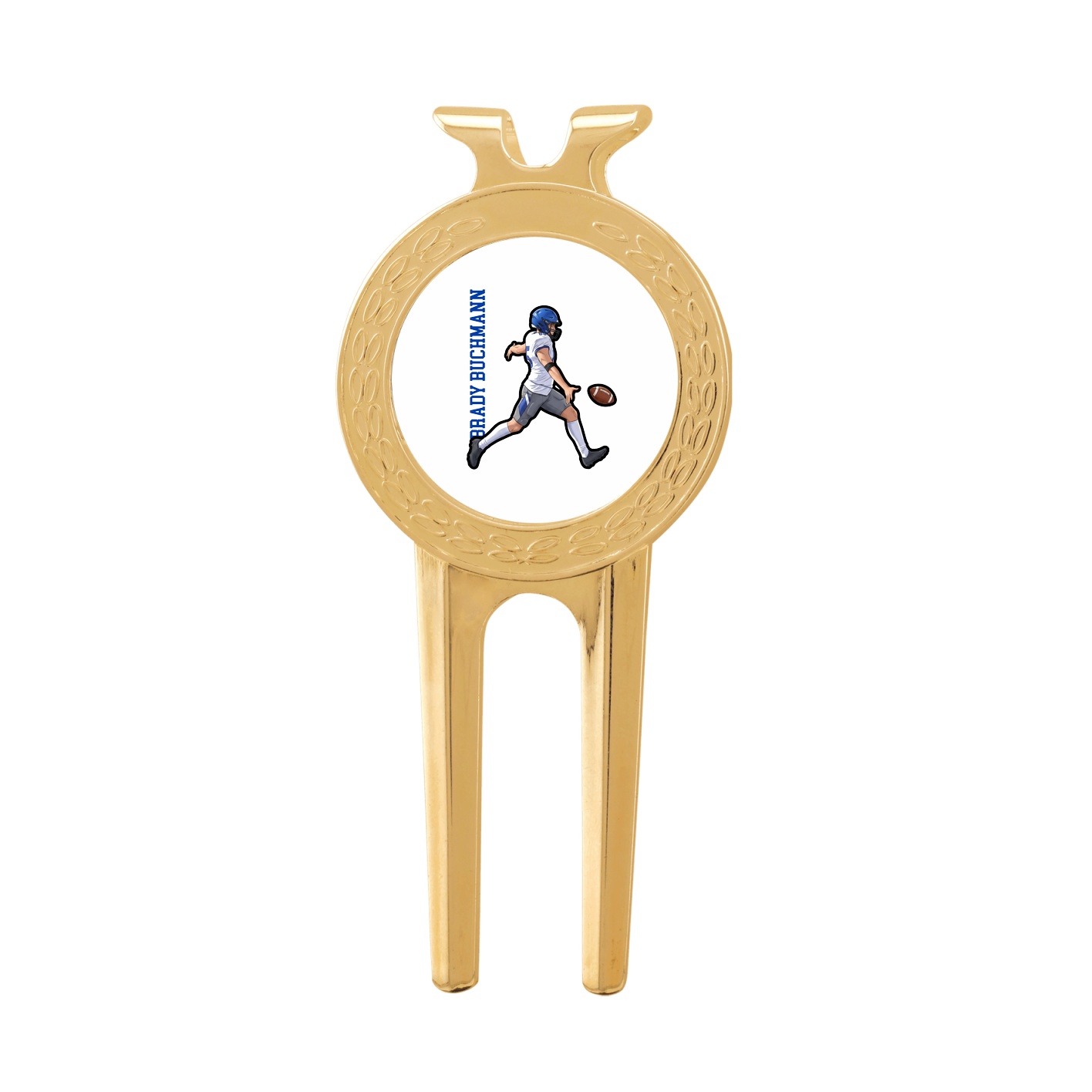 Divot Tool with Ball Marker — Name Vertical in Classic