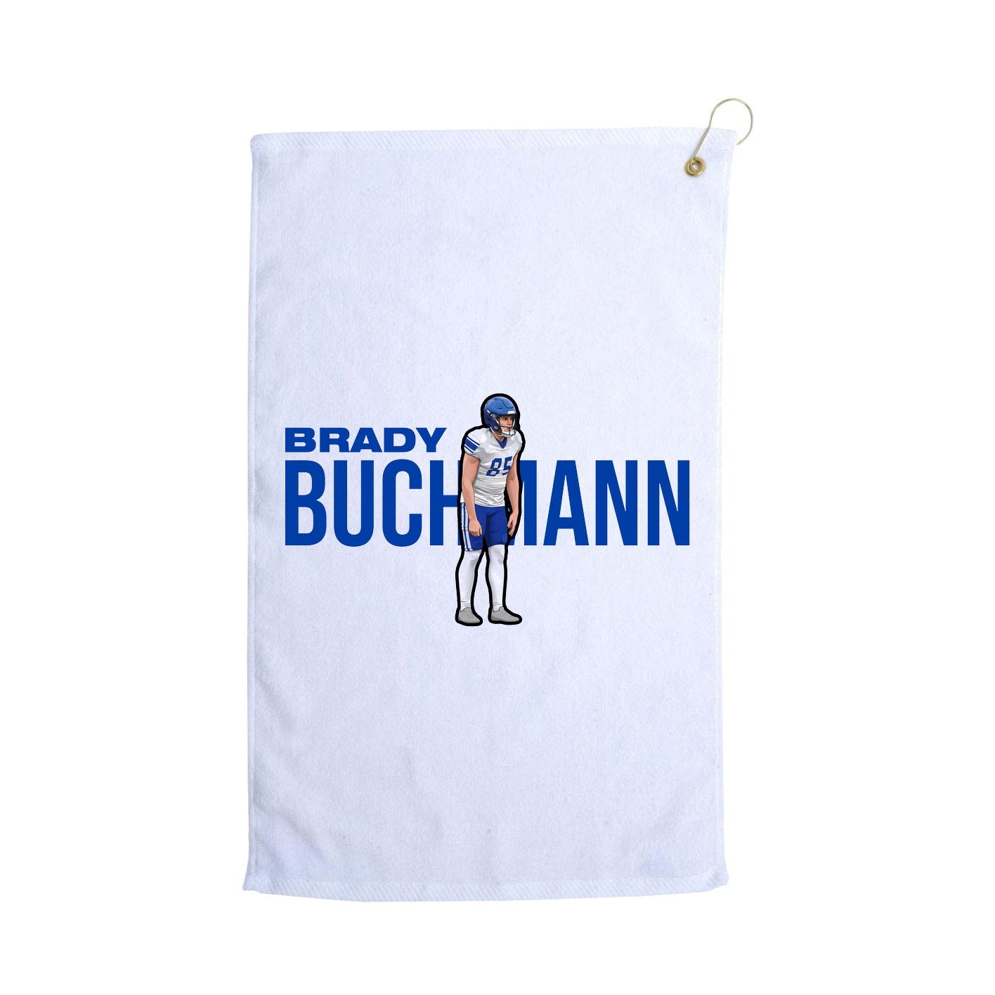 Golf Towel — Player Name in White