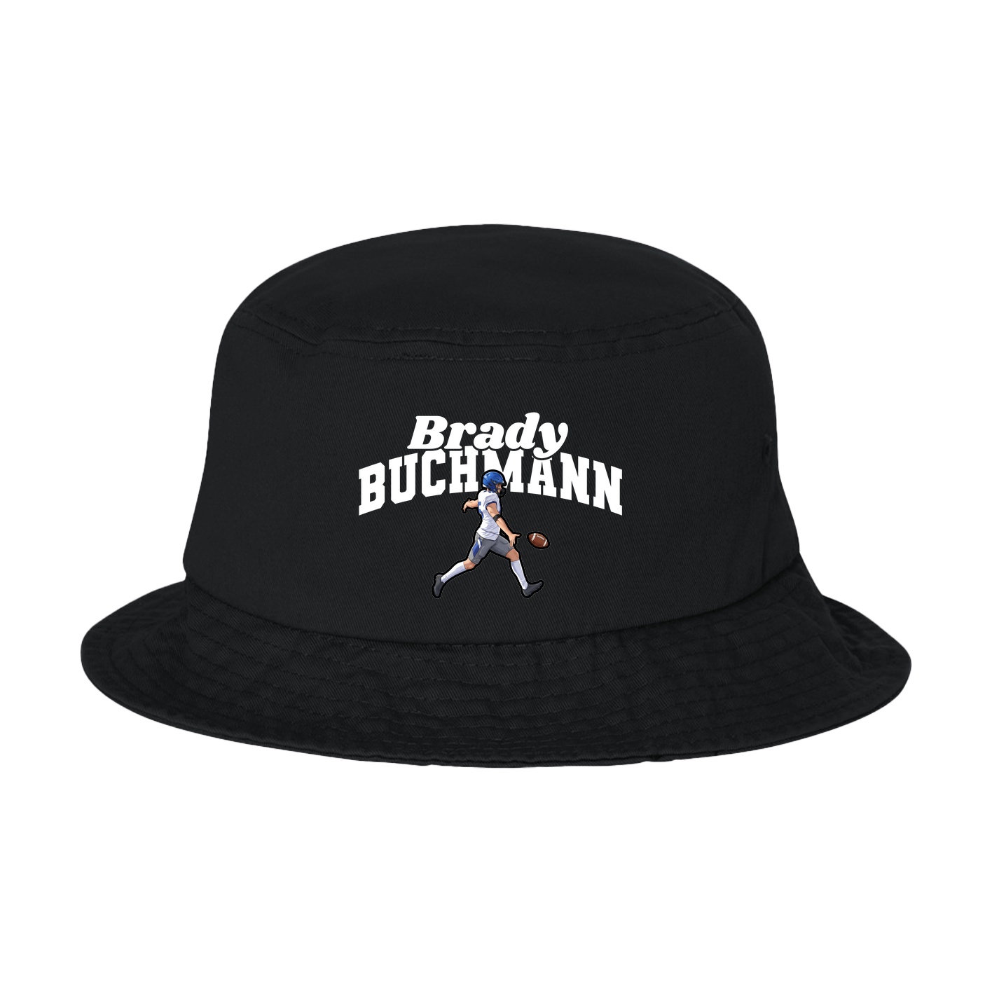 Bucket Cap — Signature Arch in Black