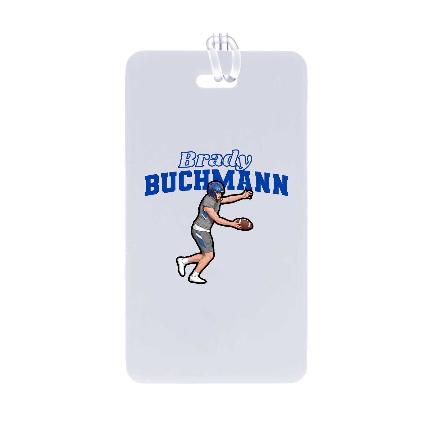 Bag Tag — Name Arch in Classic