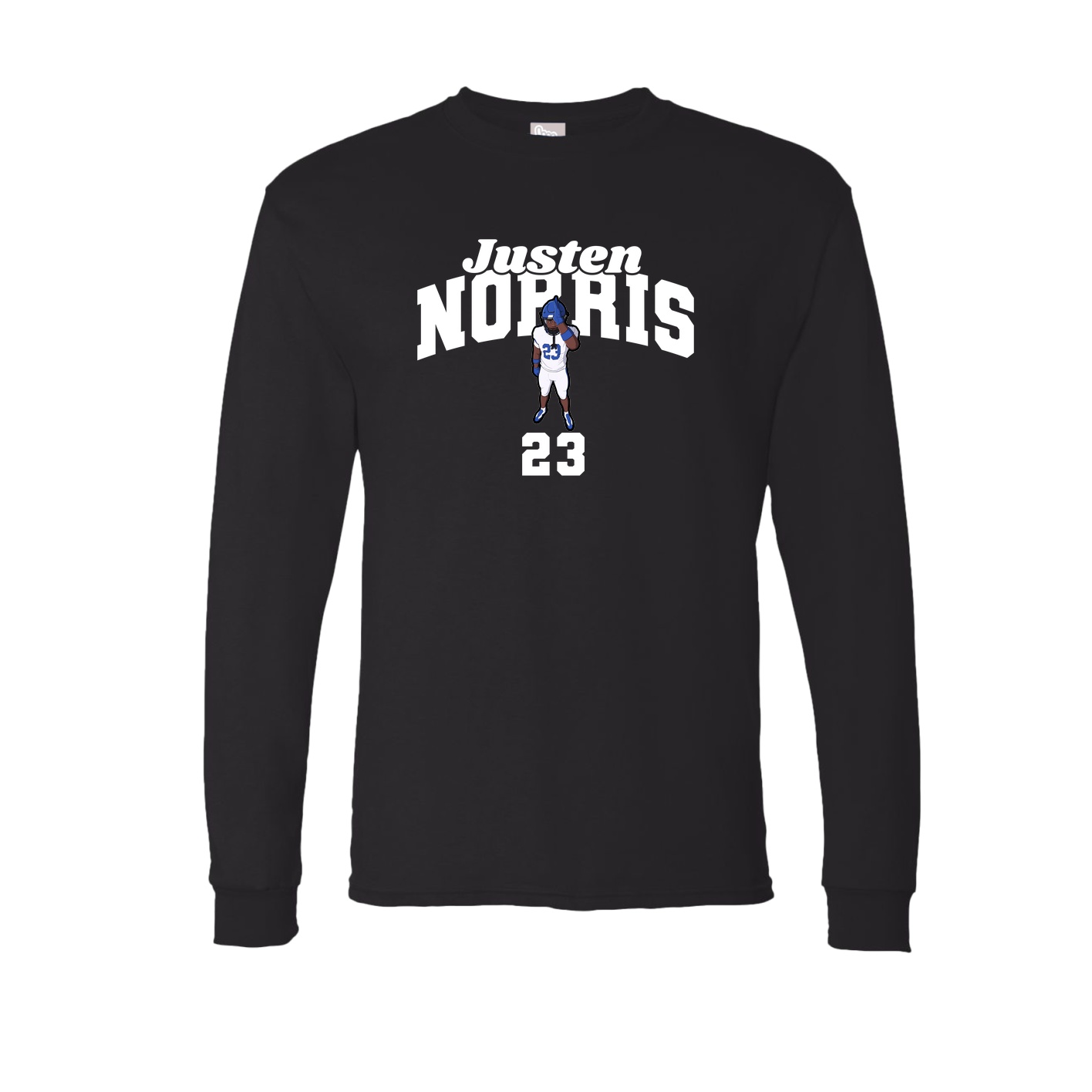 Long Sleeve Tee — Signature Arch in Black