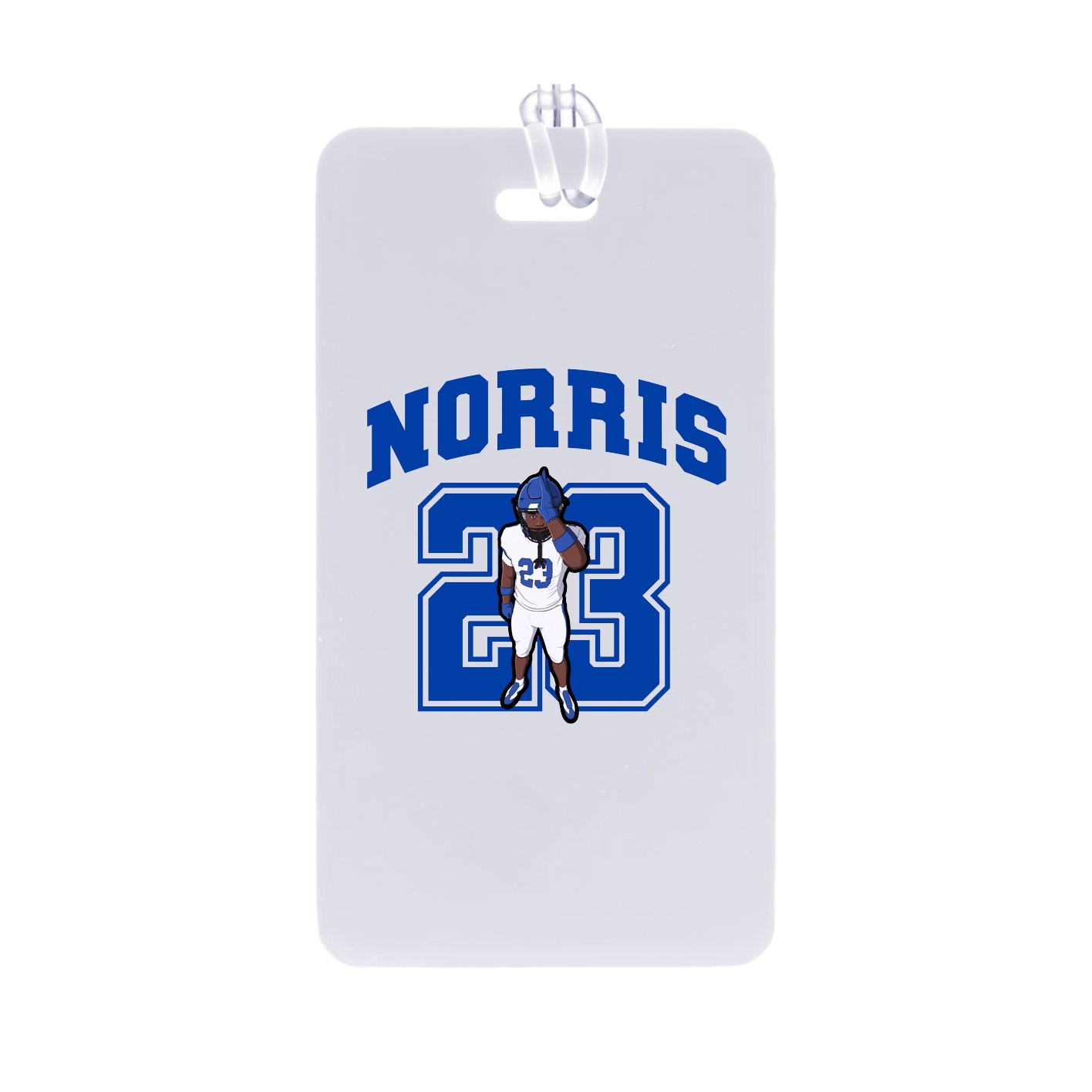 Bag Tag — Number in Classic