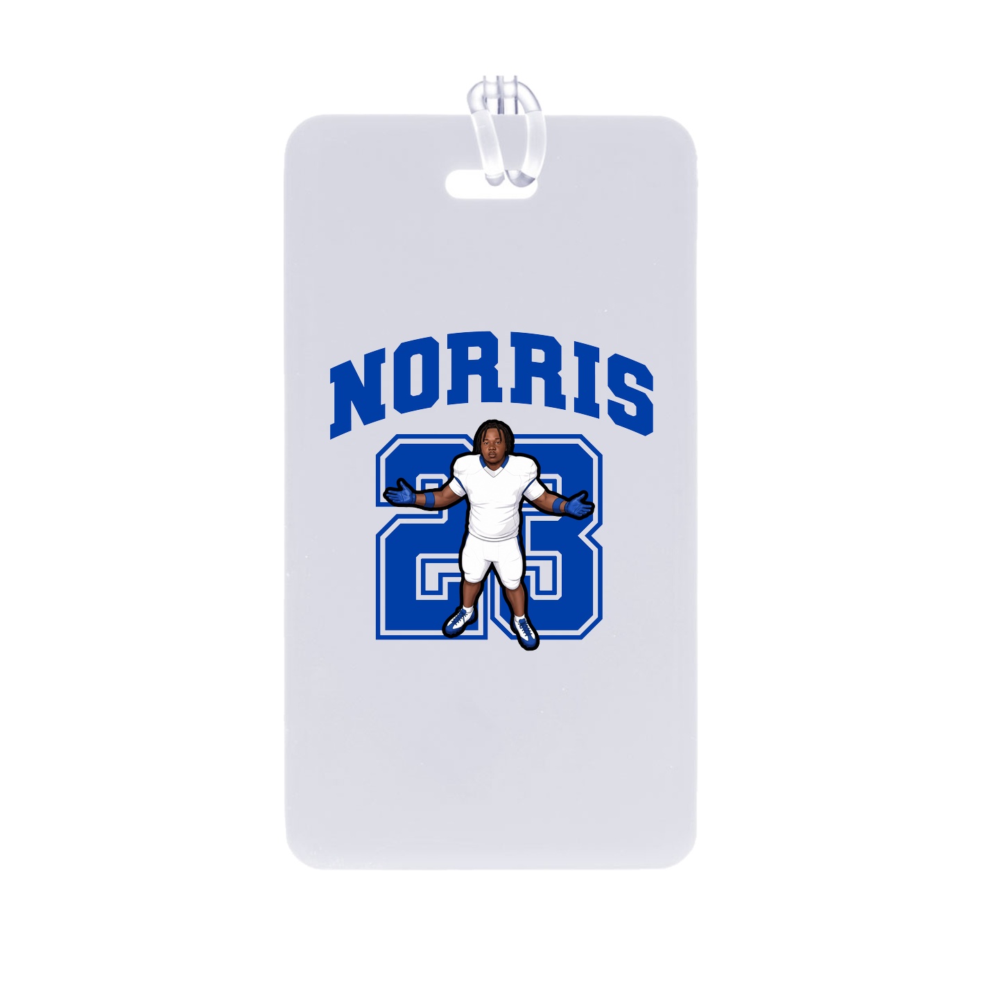 Bag Tag — Number in Classic
